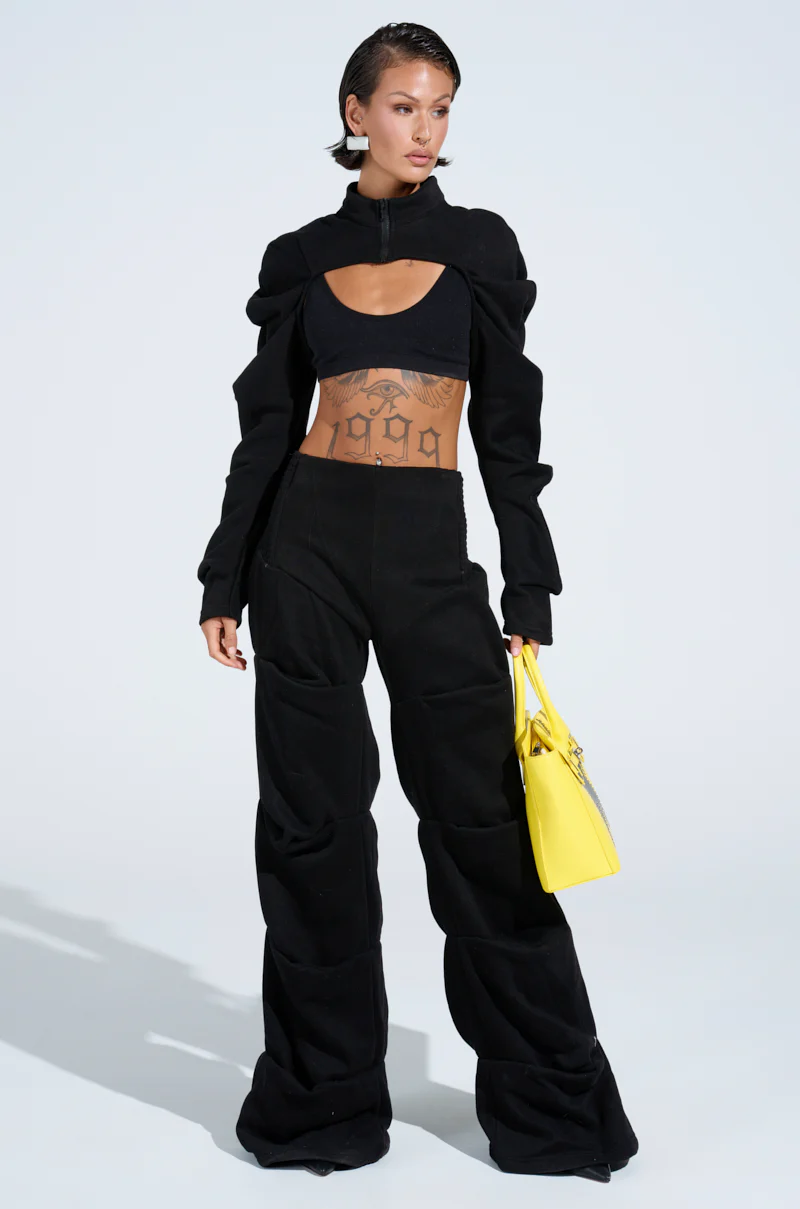 DONT MESS WITH ME CROP SWEATSHIRT - Image 6