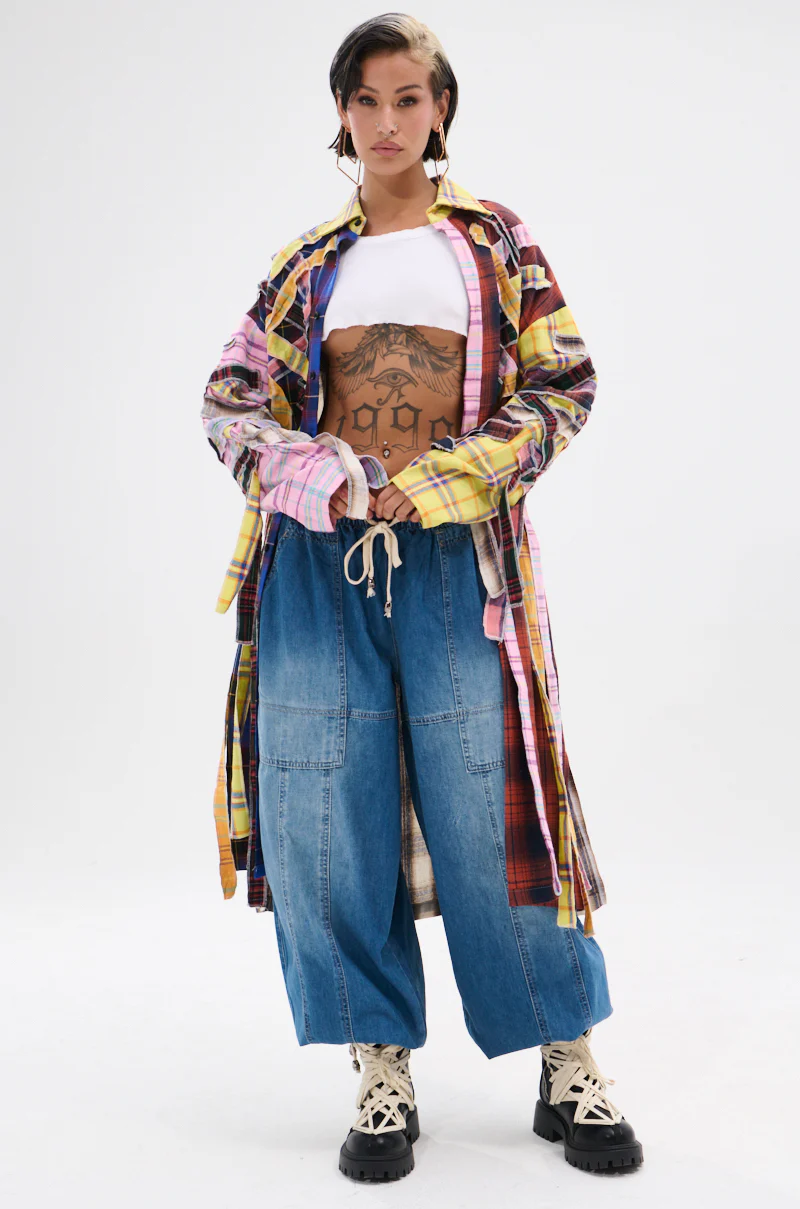 DONT MESS WITH ME DENIM JOGGER - Image 7