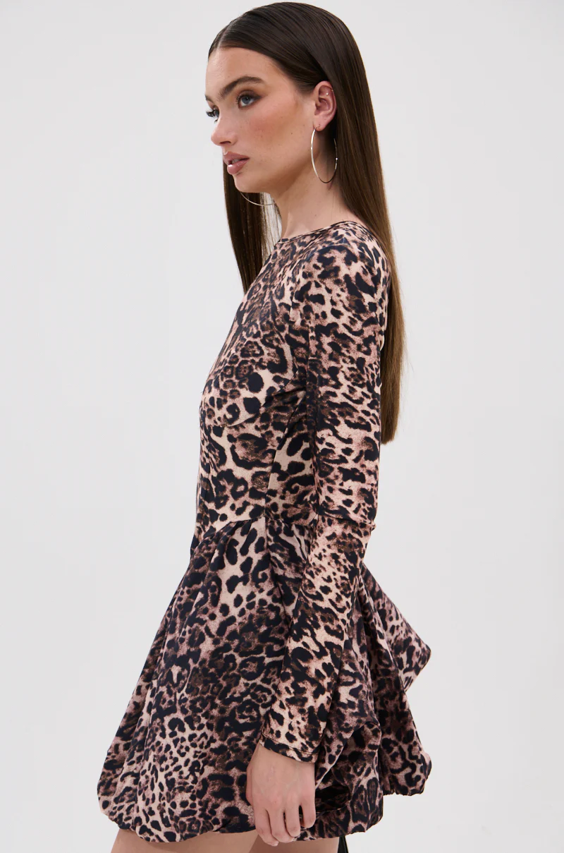 DON'T MESS WITH ME PRINTED MINI DRESS - Image 3