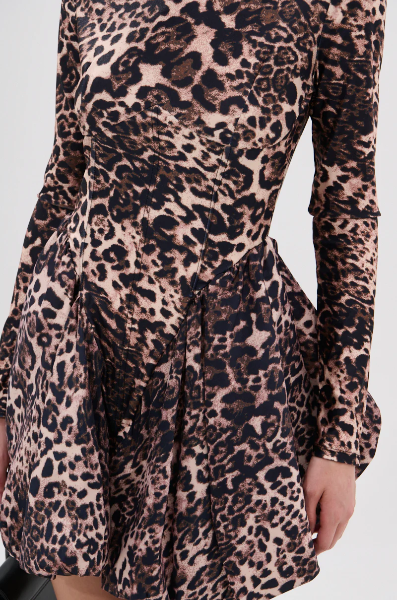 DON'T MESS WITH ME PRINTED MINI DRESS - Image 7