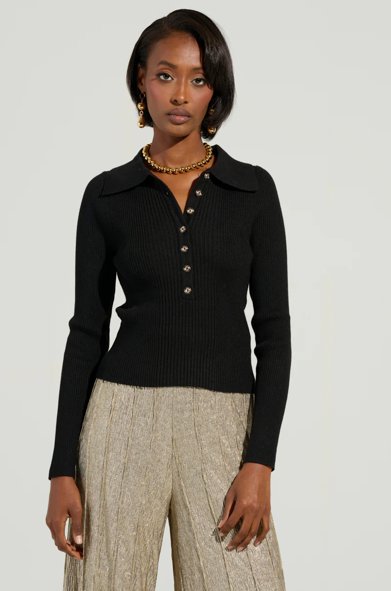 DONT MIND ME SWEATER IN BLACK - Image 2