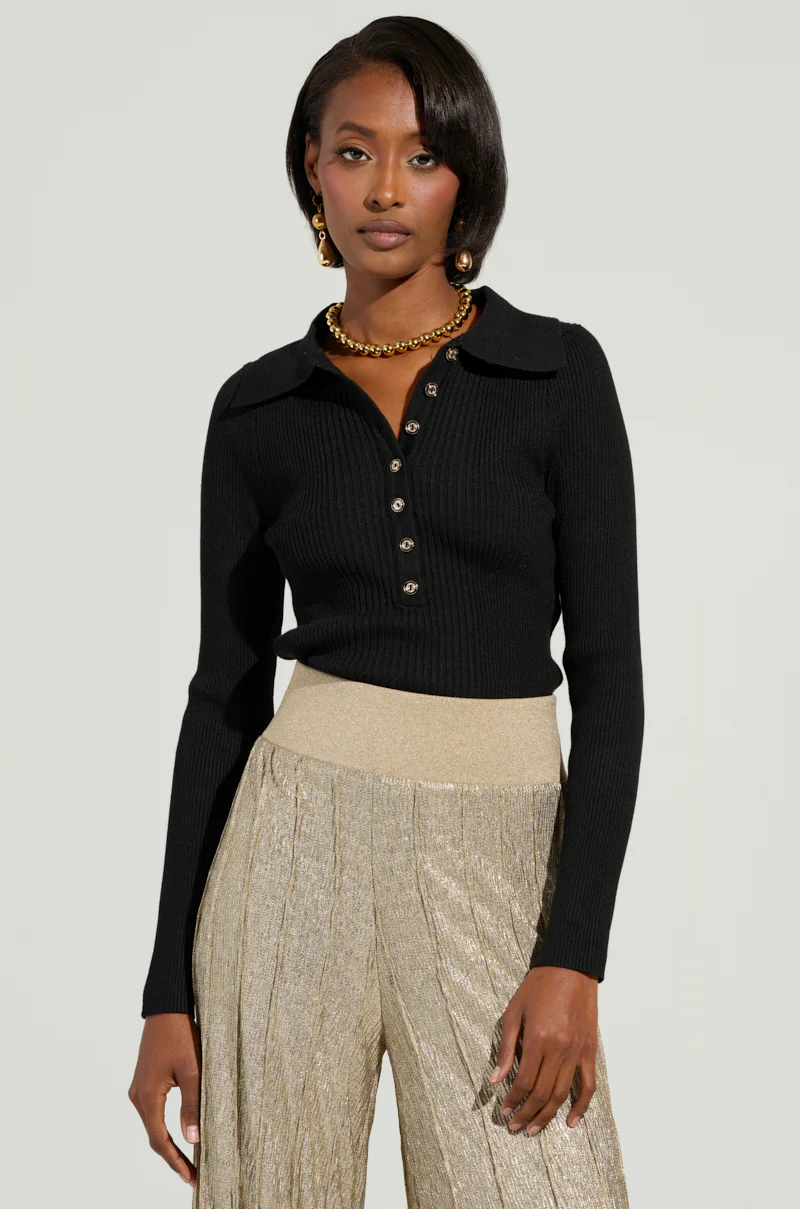 DONT MIND ME SWEATER IN BLACK - Image 3