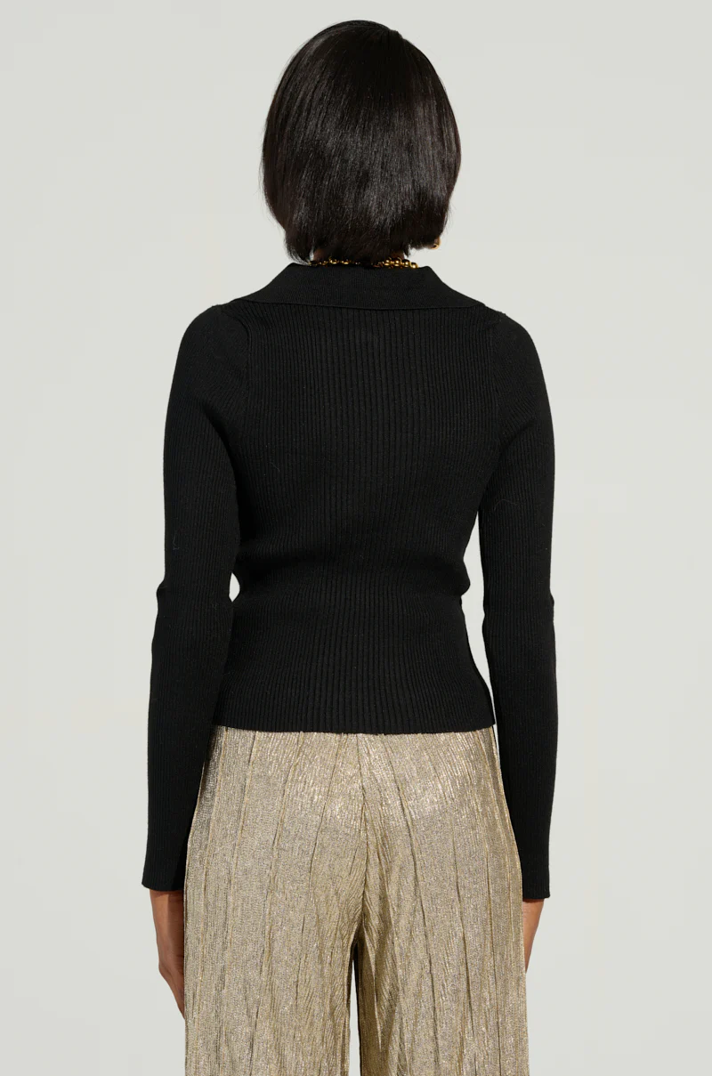 DONT MIND ME SWEATER IN BLACK - Image 5