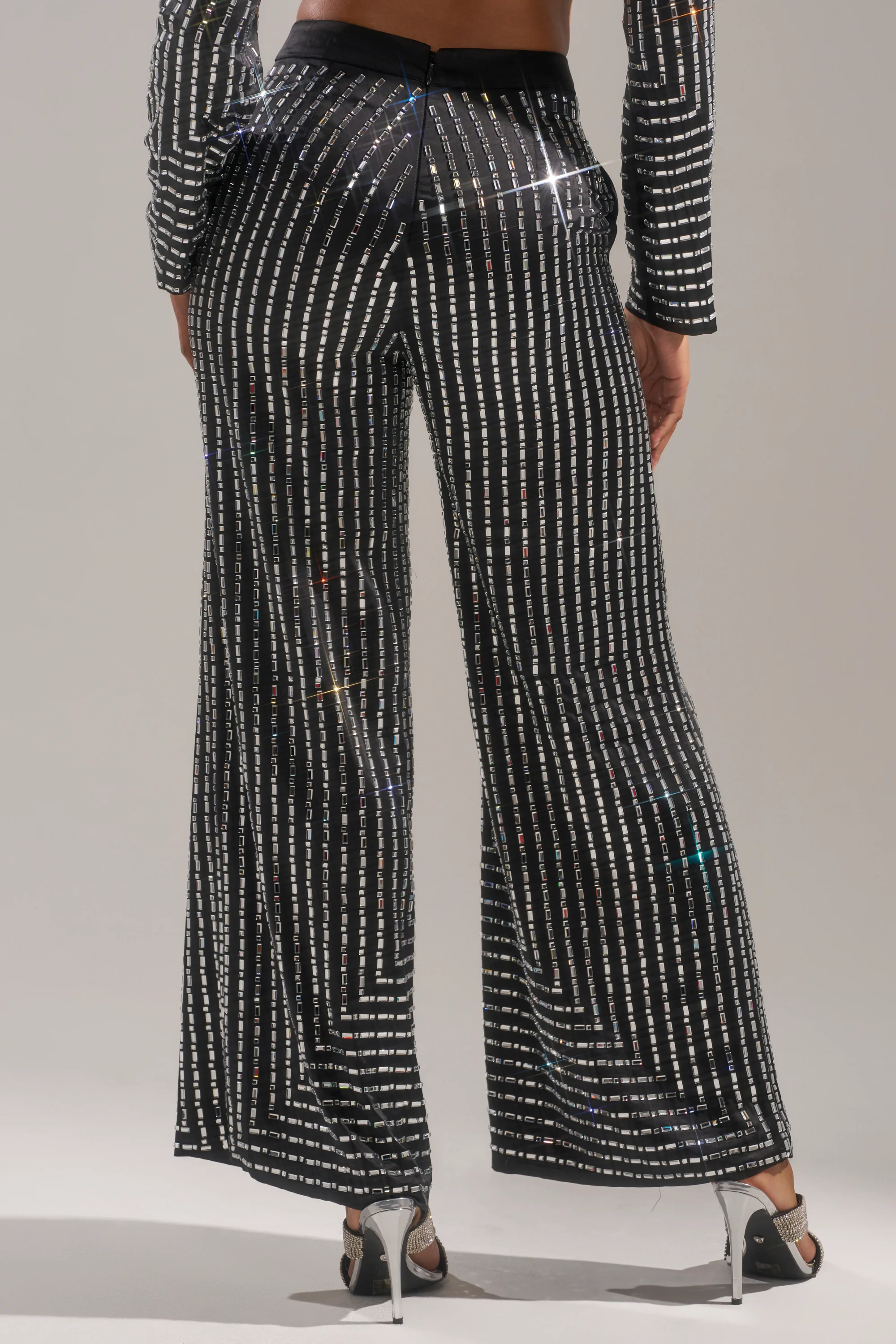 DONT STARE TOO HARD RHINESTONE TROUSER - Image 6