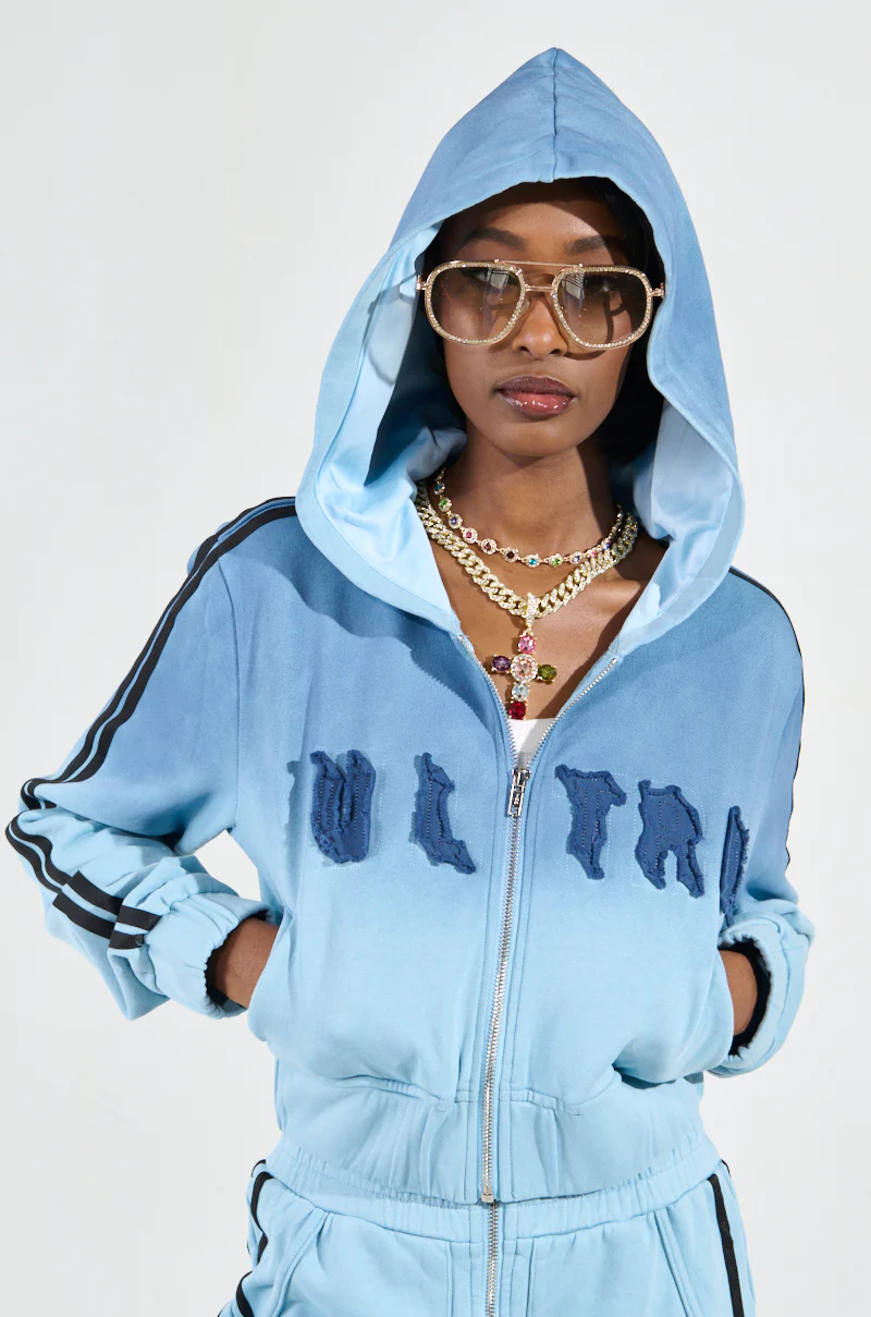 DON'T TALK TO ME I'M RUNNING ERRANDS ZIP UP SWEATSHIRT - Image 4