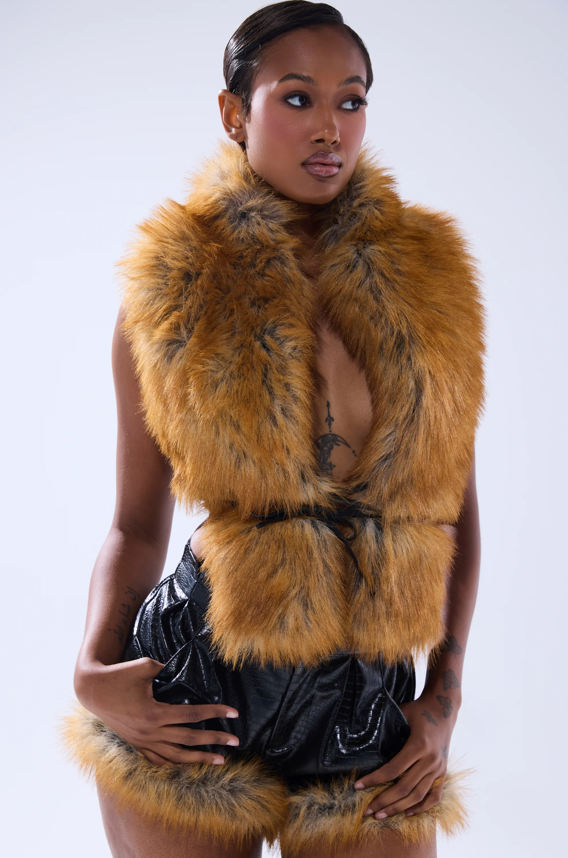 DONT TOUCH OR LOOK FUR BLOUSE - Image 3
