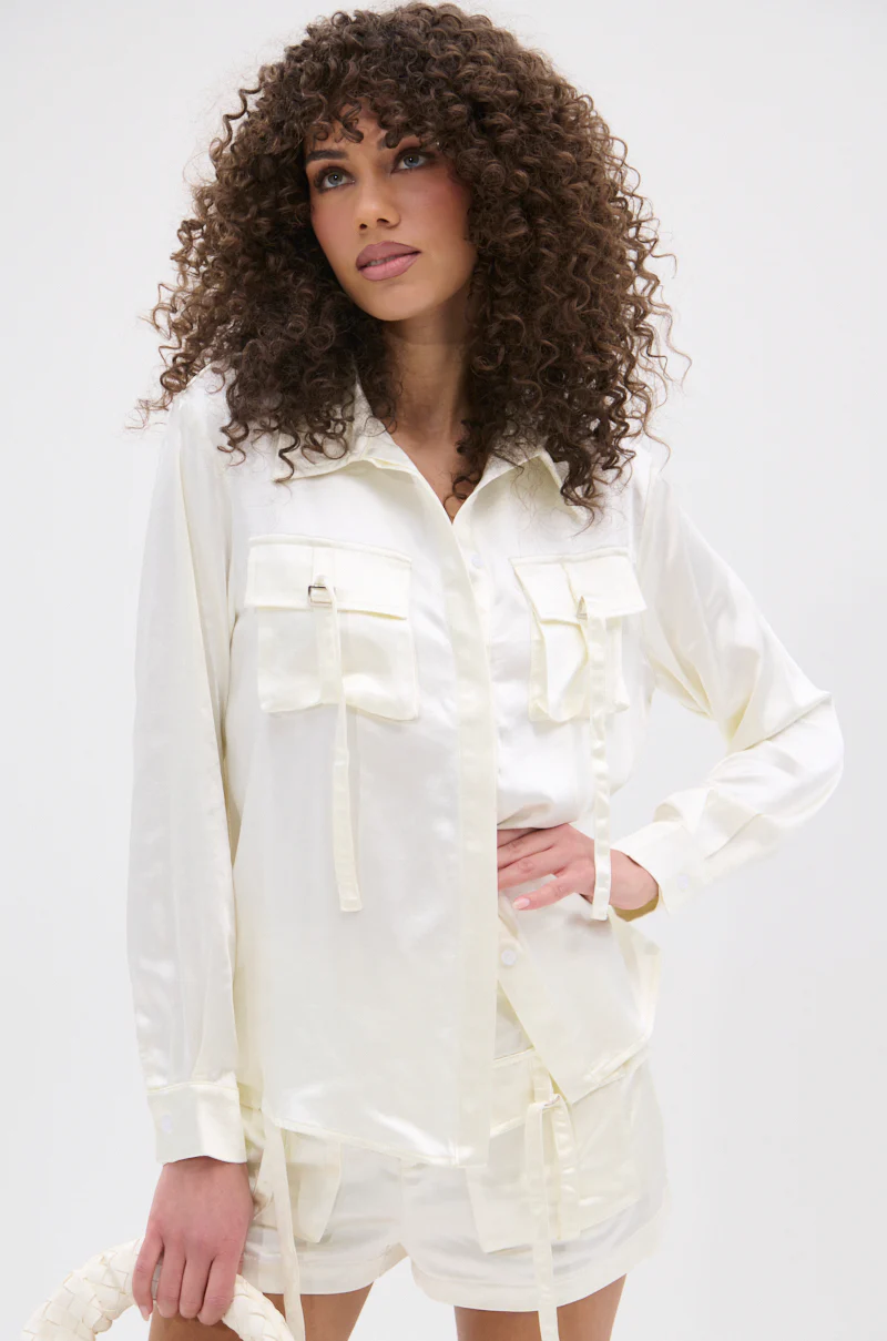 DORA CARGO BLOUSE TOP - Image 2