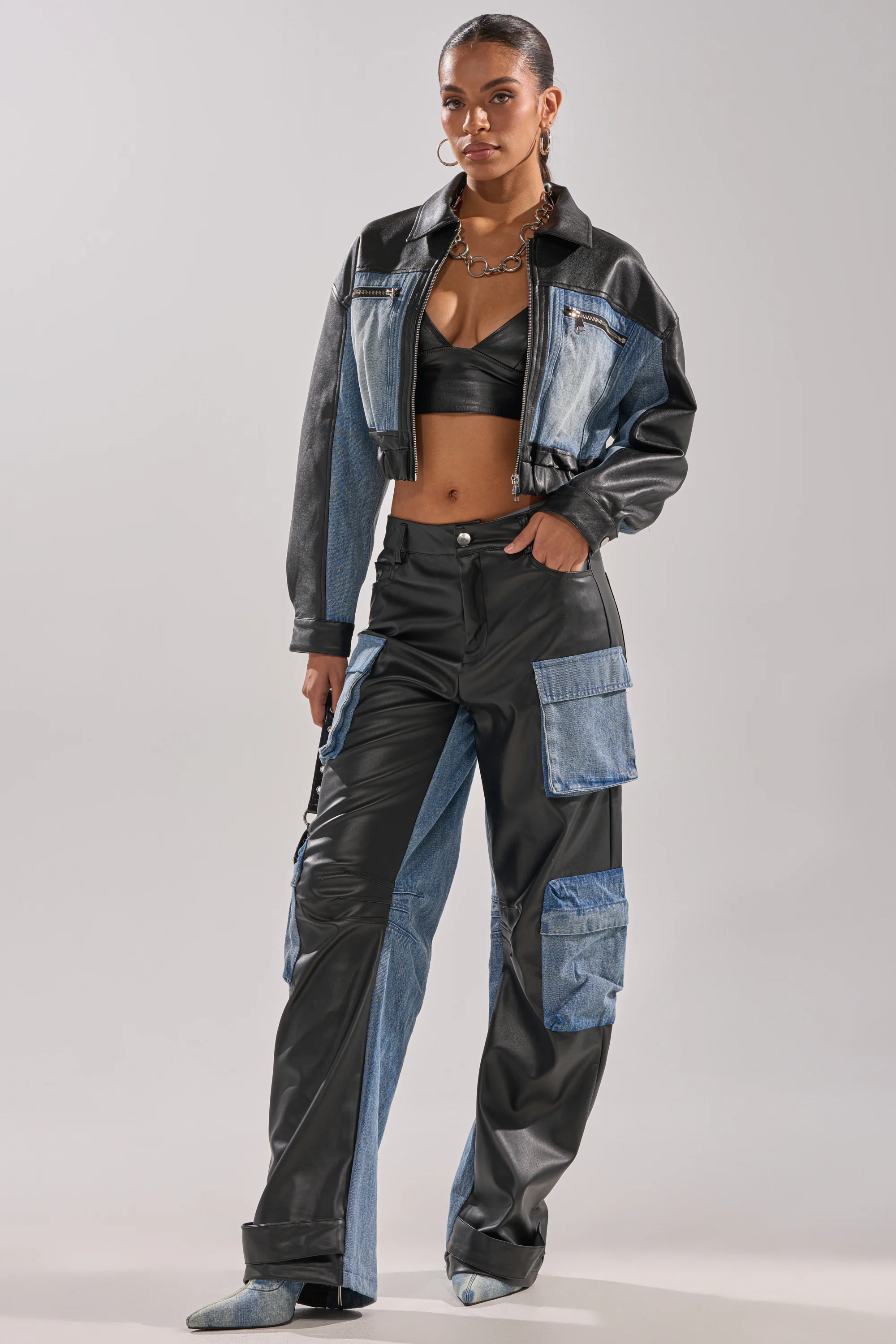 DOWN TIME MIXED MEDIA BOMBER - Image 9