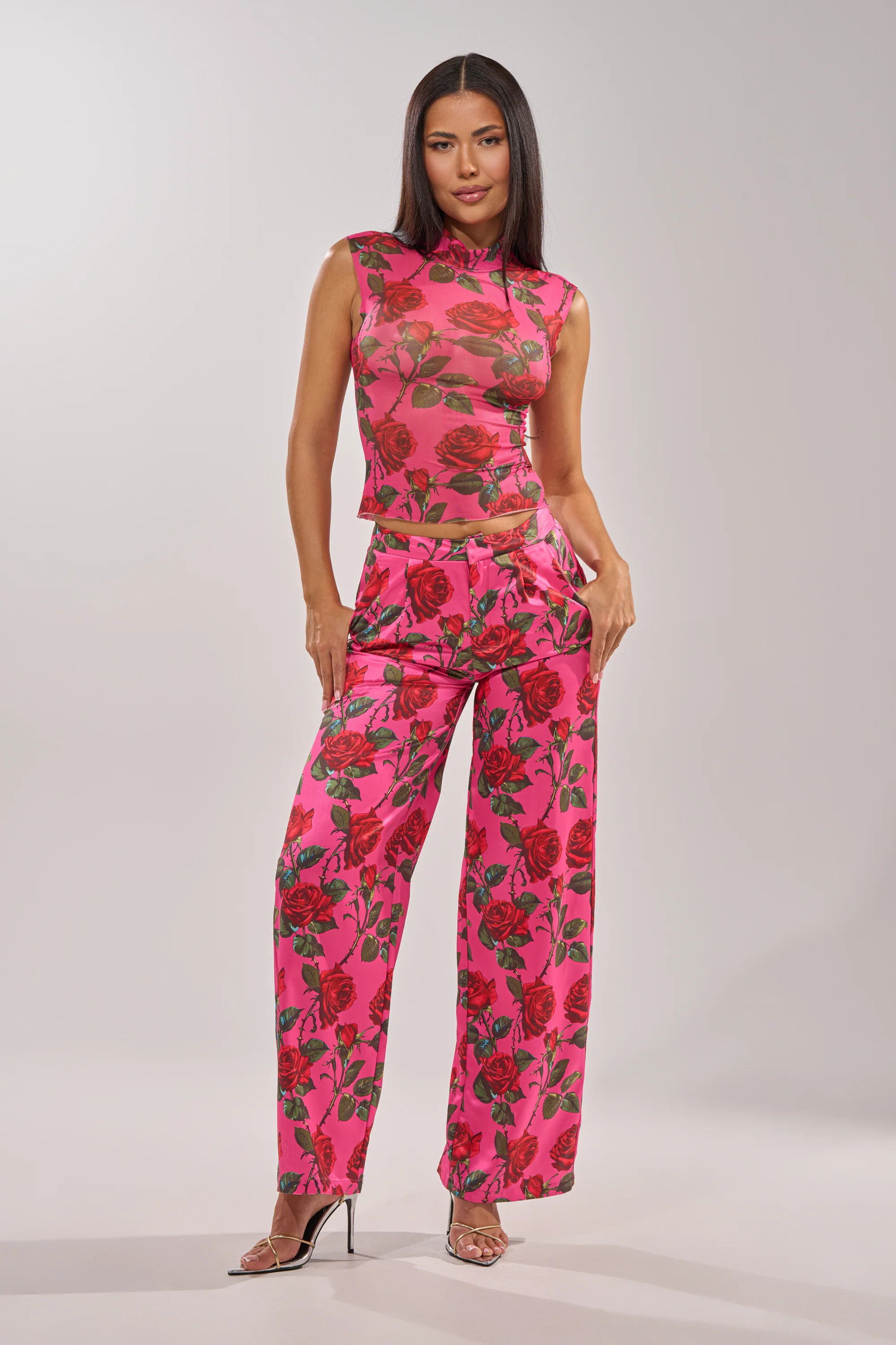 DOZEN ROSES MESH TOP - Image 8