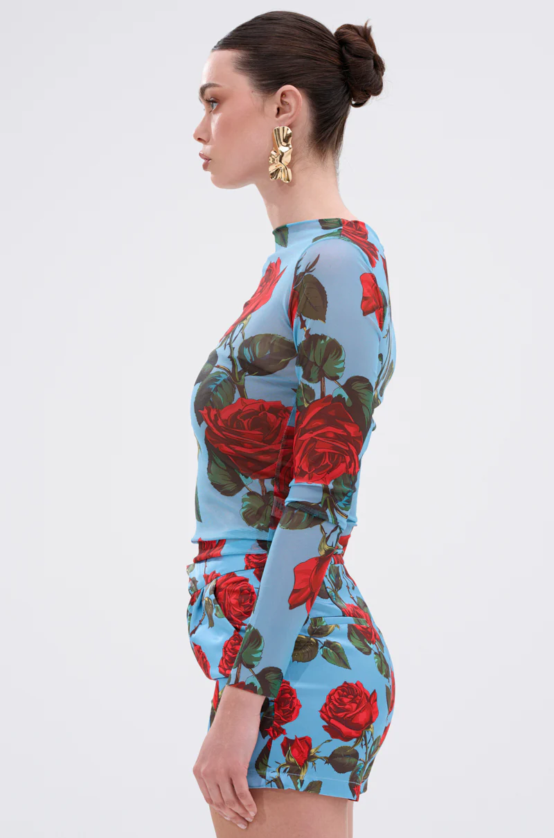 DOZEN ROSES MESH TOP - Image 5