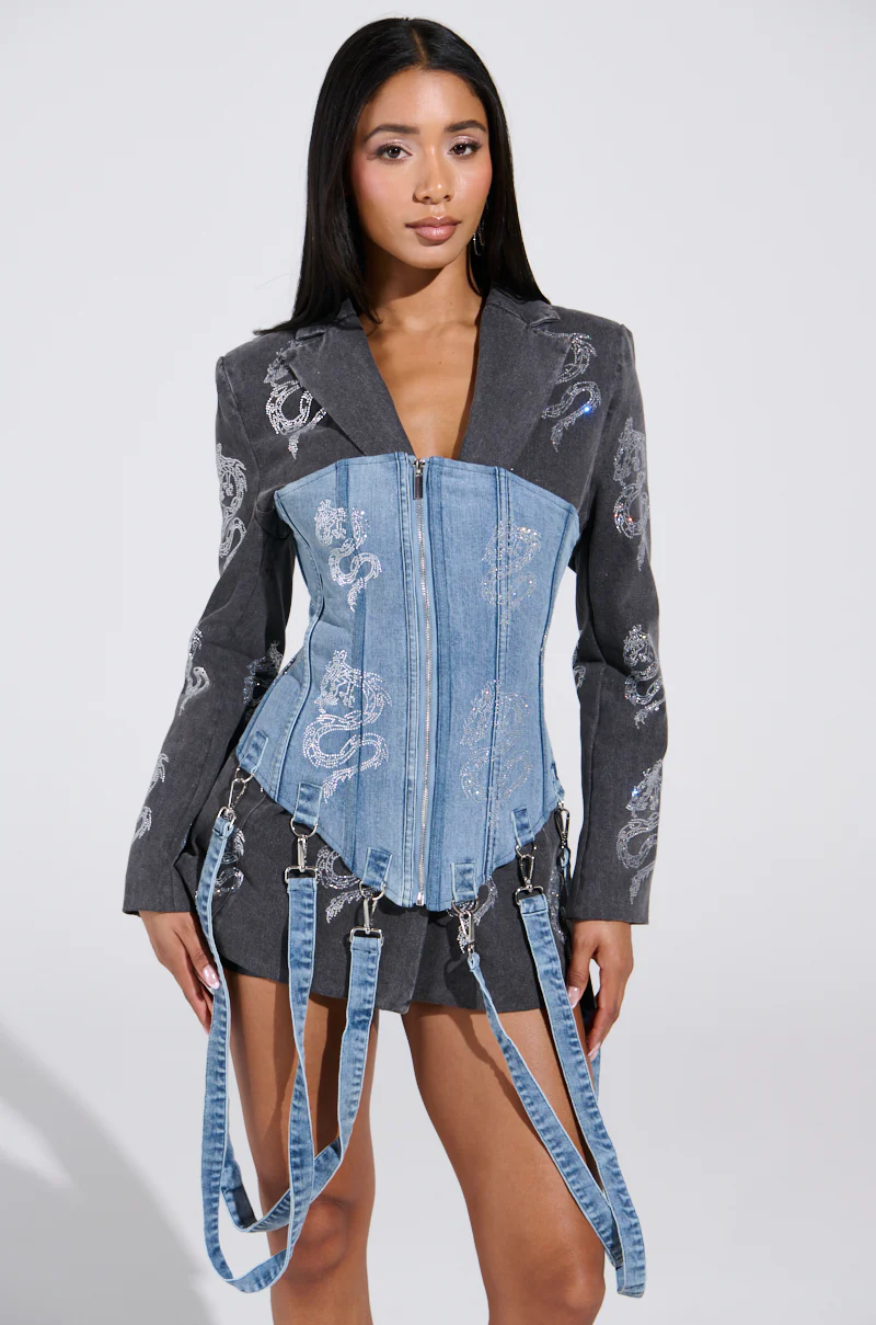 DRAGON SENSE EMBELLISHED BLAZER - Image 6