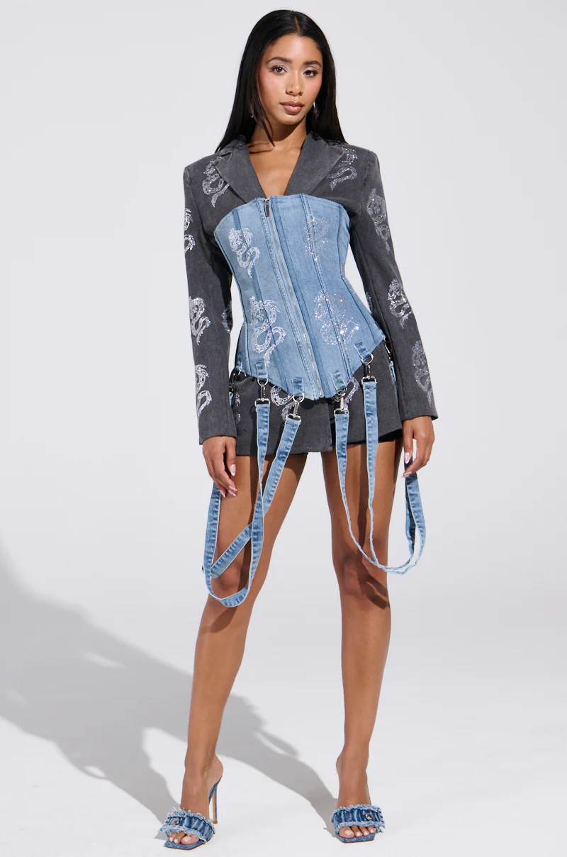 DRAGON SENSE EMBELLISHED CORSET - Image 10