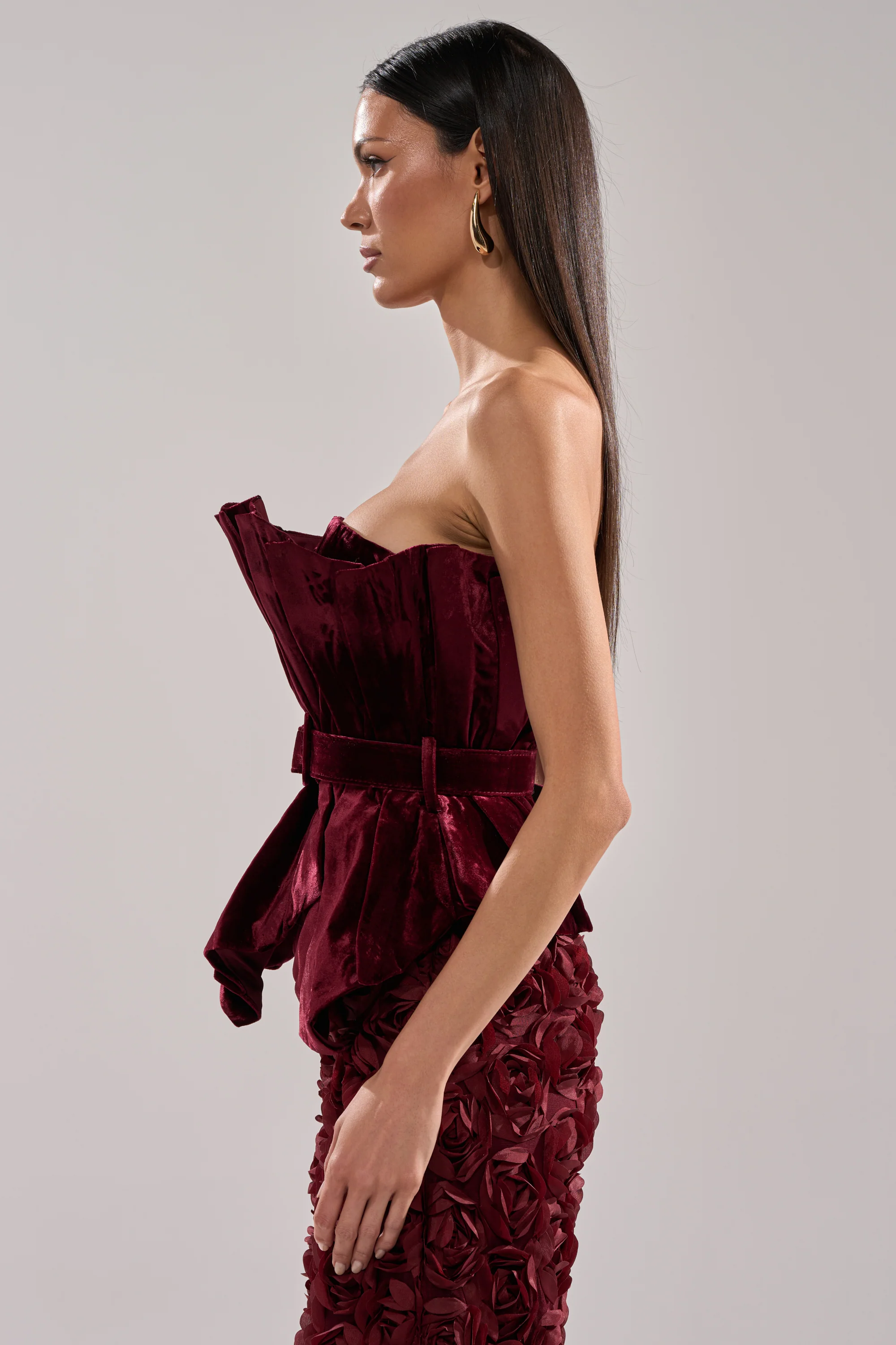 DRAMA DRAMA DRAMA VELVET BLOUSE - Image 4