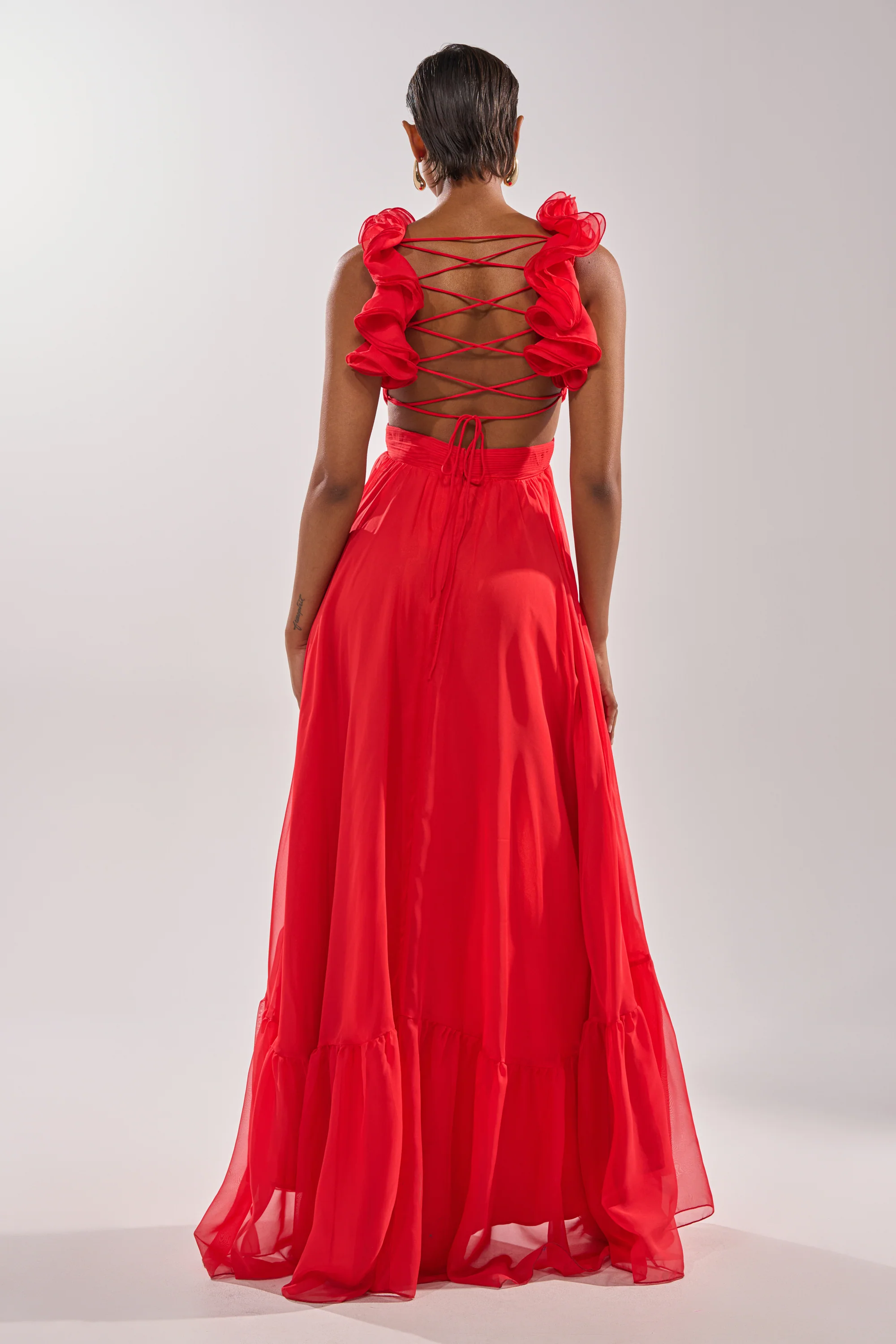 DREAM GIRL MAXI DRESS IN RED - Image 6