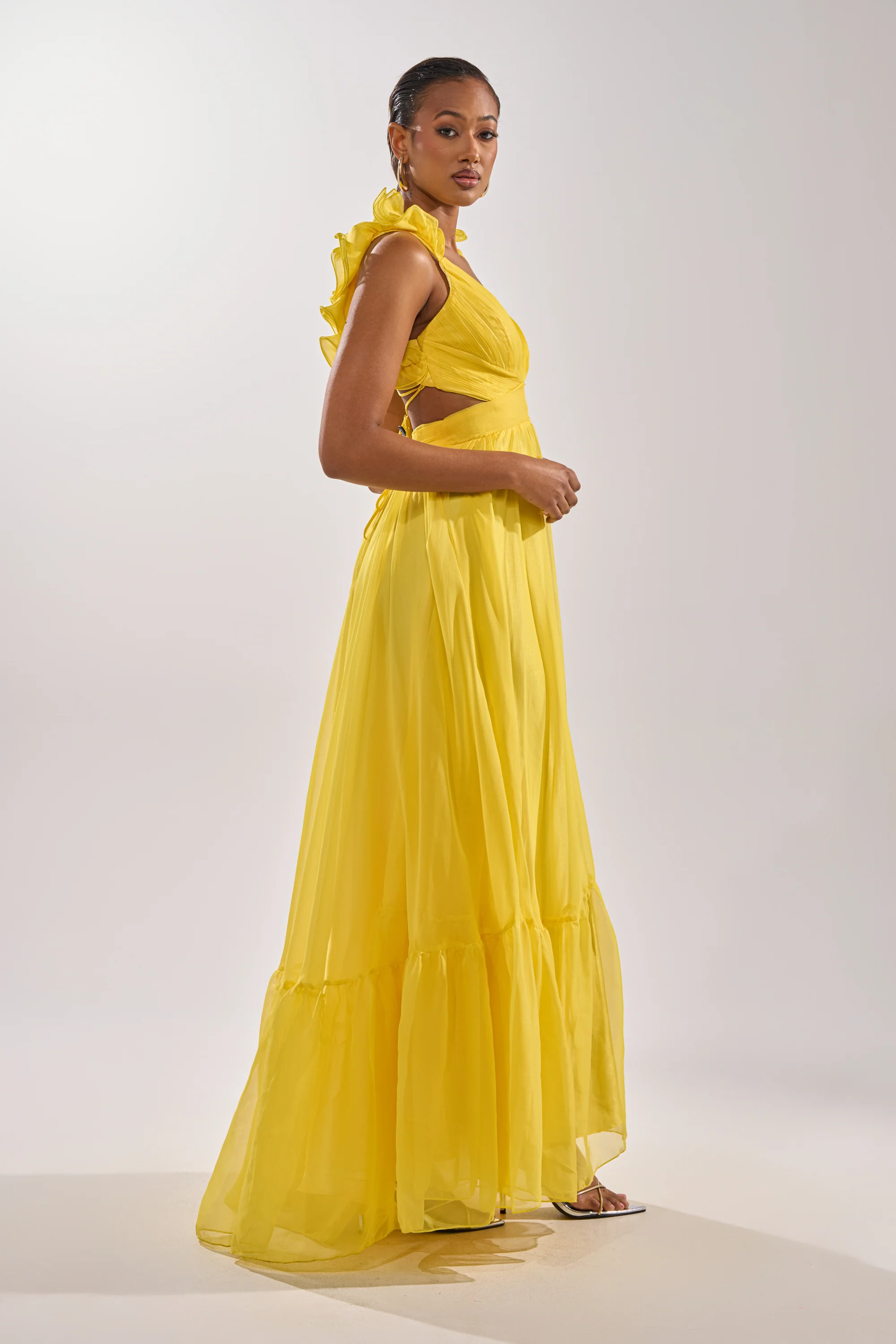 DREAM GIRL MAXI DRESS IN YELLOW - Image 5