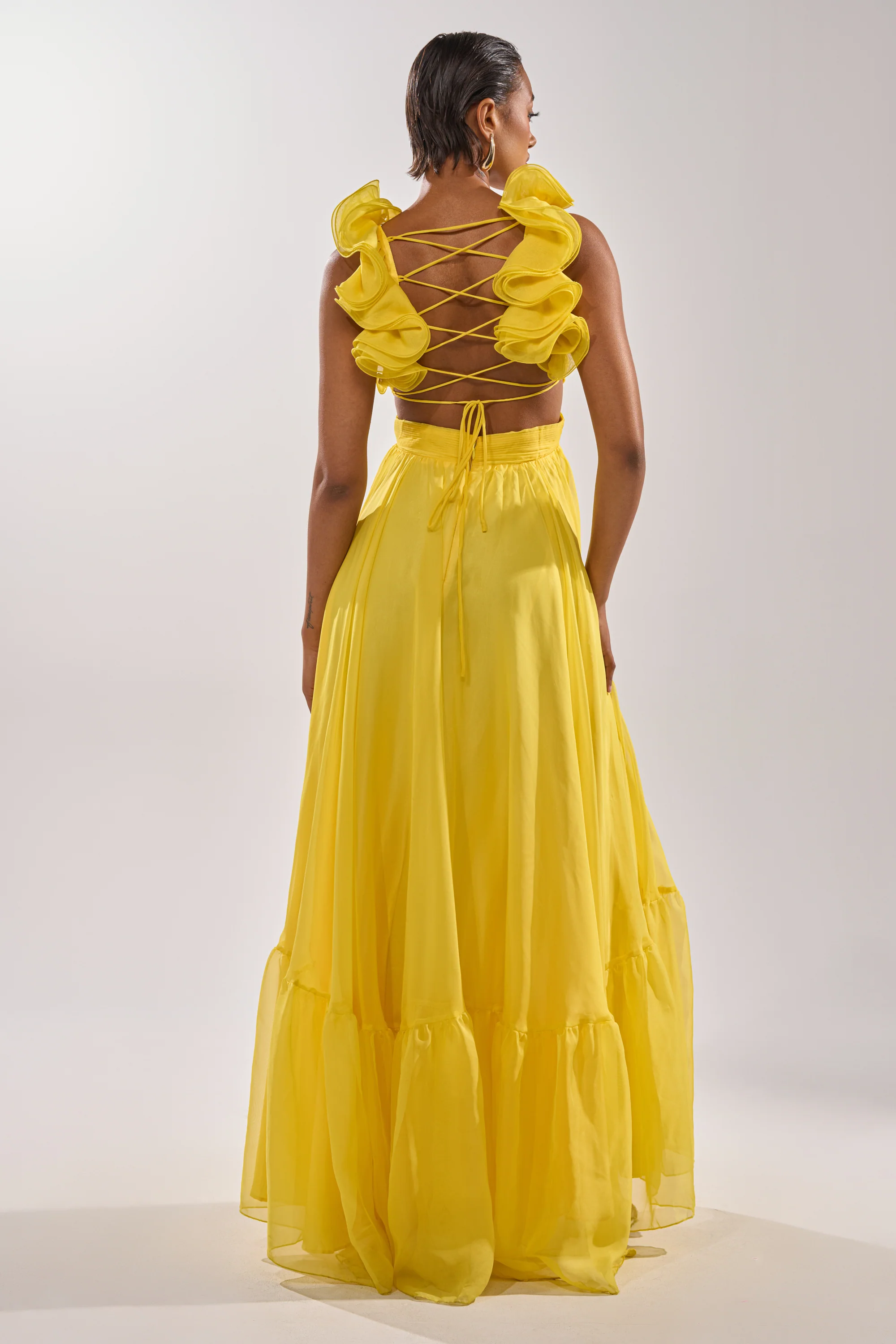 DREAM GIRL MAXI DRESS IN YELLOW - Image 6