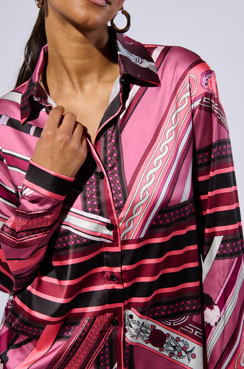 DREAM OF LOVE BUTTON DOWN BLOUSE - Image 7