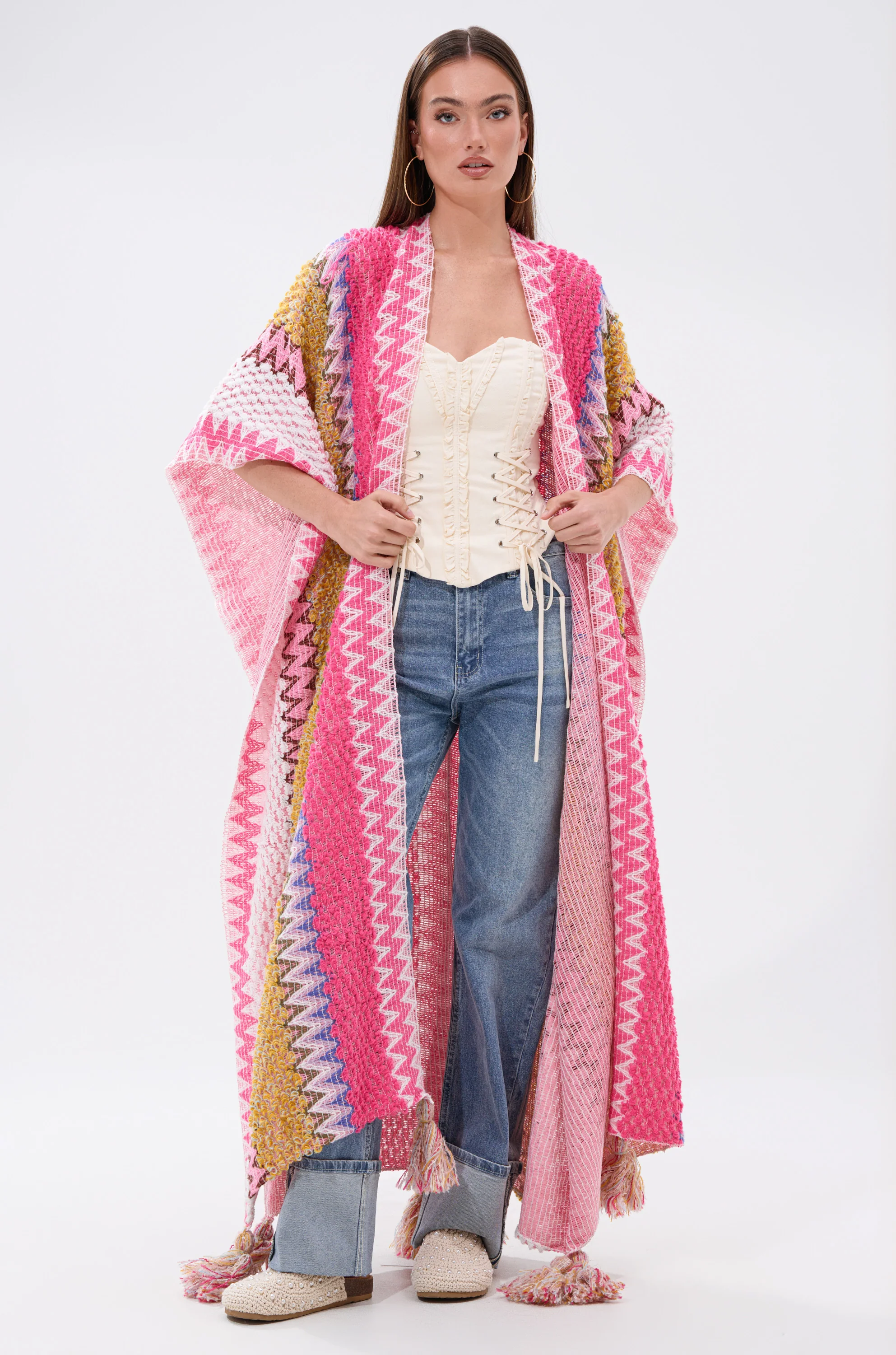 DREAM STRIPED CARDIGAN - Image 2