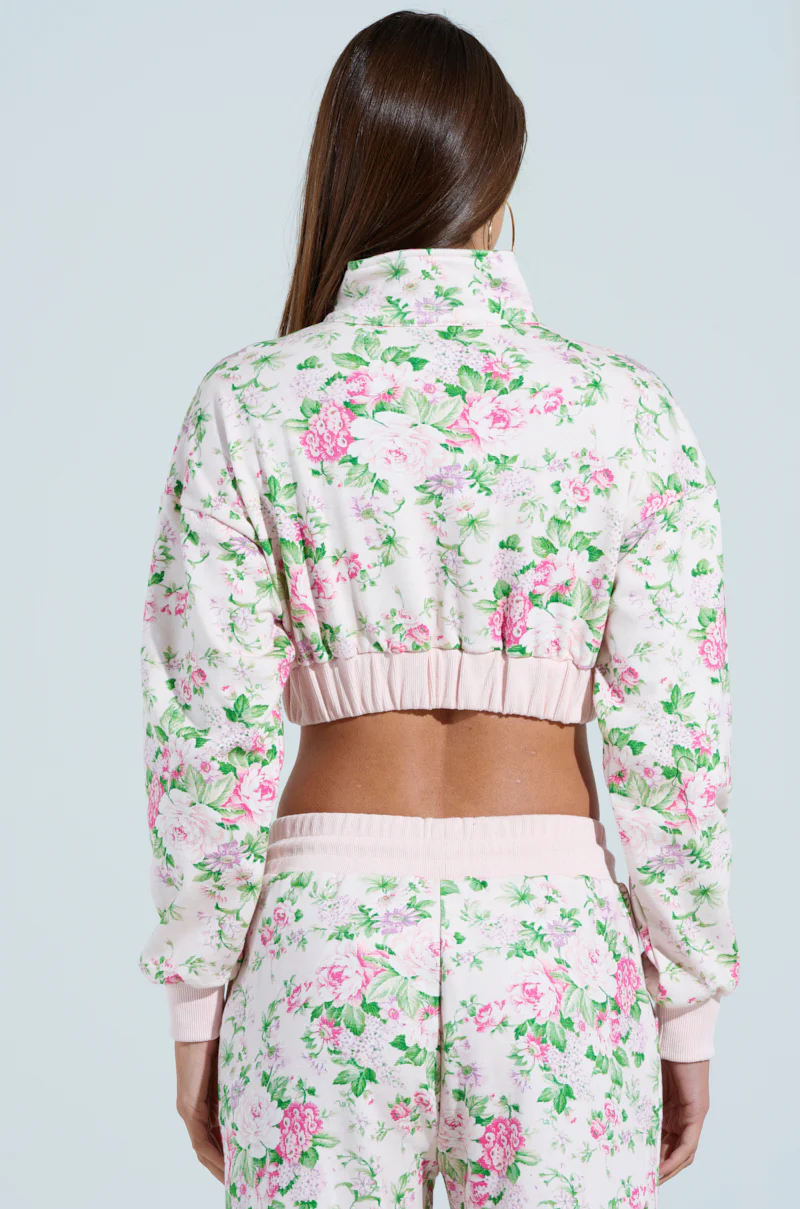 DREAMING OF SPRING HALF ZIP SWEATSHIRT - Image 4