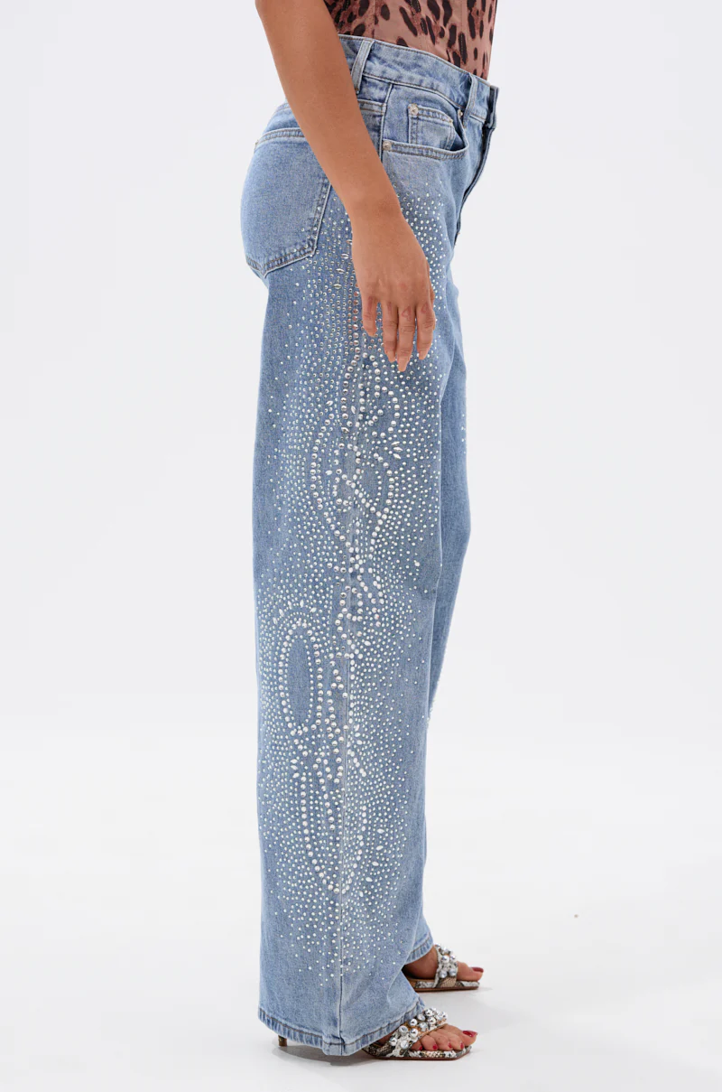 DREAMING OF YOU WIDE LEG DENIM - Image 3