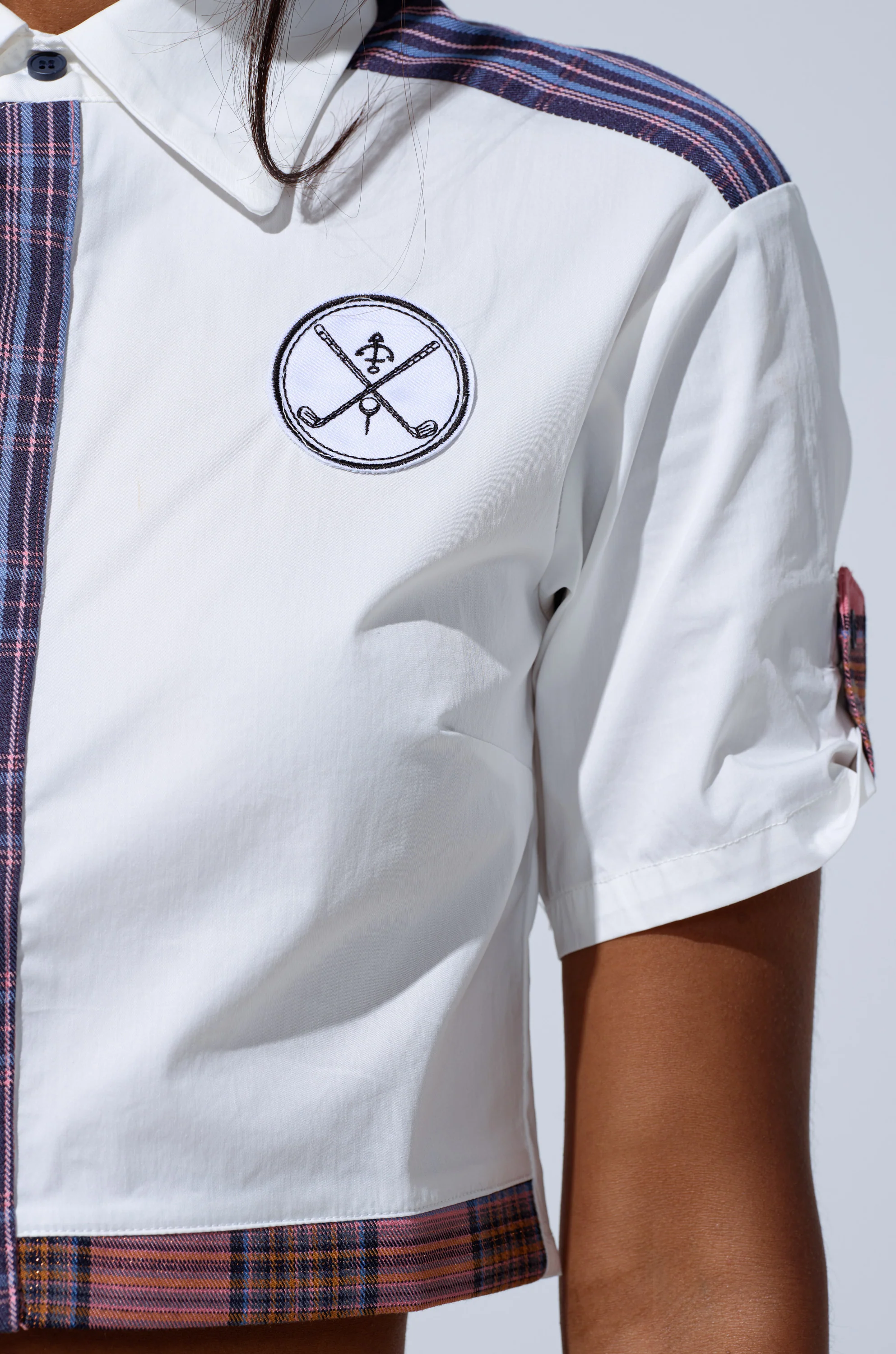 DREKE CROPPED POPLIN SHIRT - Image 6