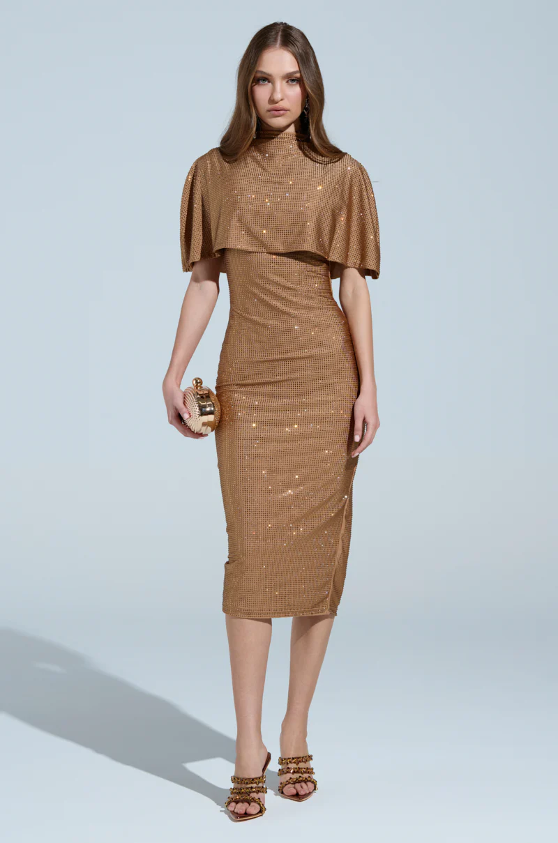 DREKE SAID IT BEST RHINESTONE MIDI DRESS - Image 2
