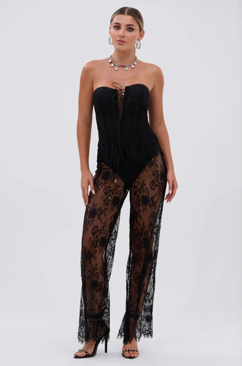 DRESSED TO IMPRESS LACE CORSET - Image 5
