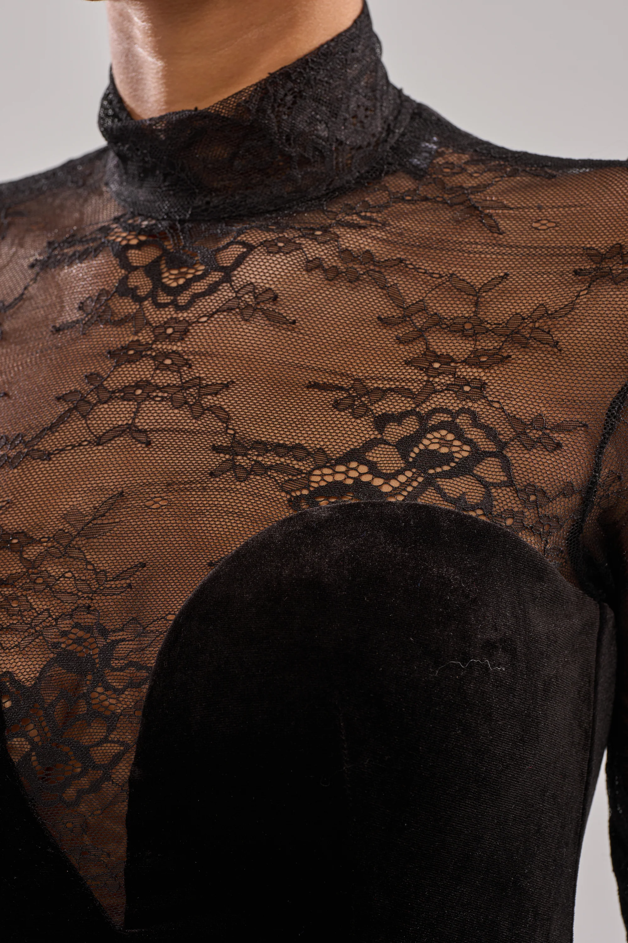 DRESSED TO IMPRESS LACE MINI DRESS - Image 10