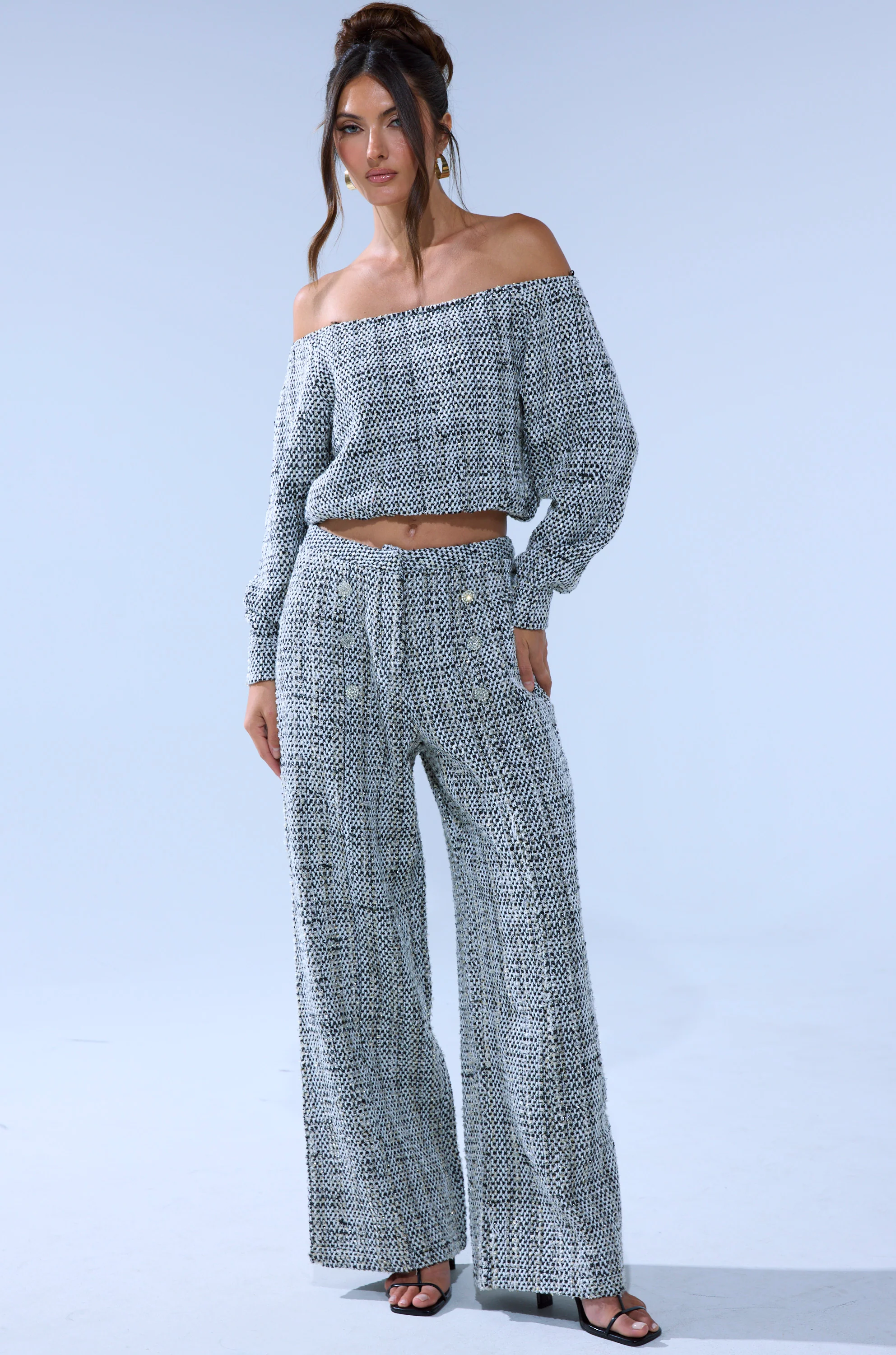 DRESSY VIBES TWEED PANT - Image 7