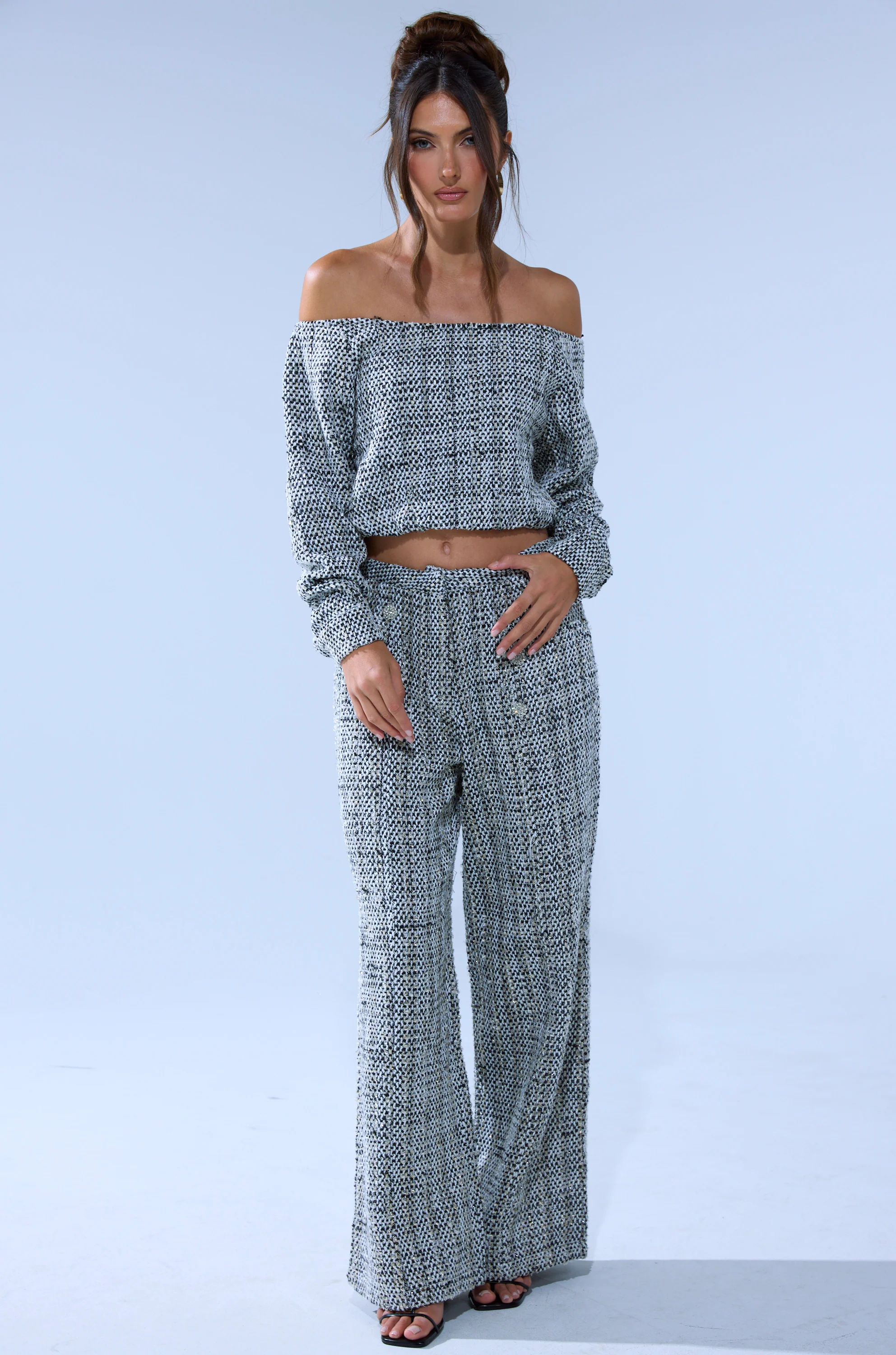 DRESSY VIBES TWEED PANT - Image 8