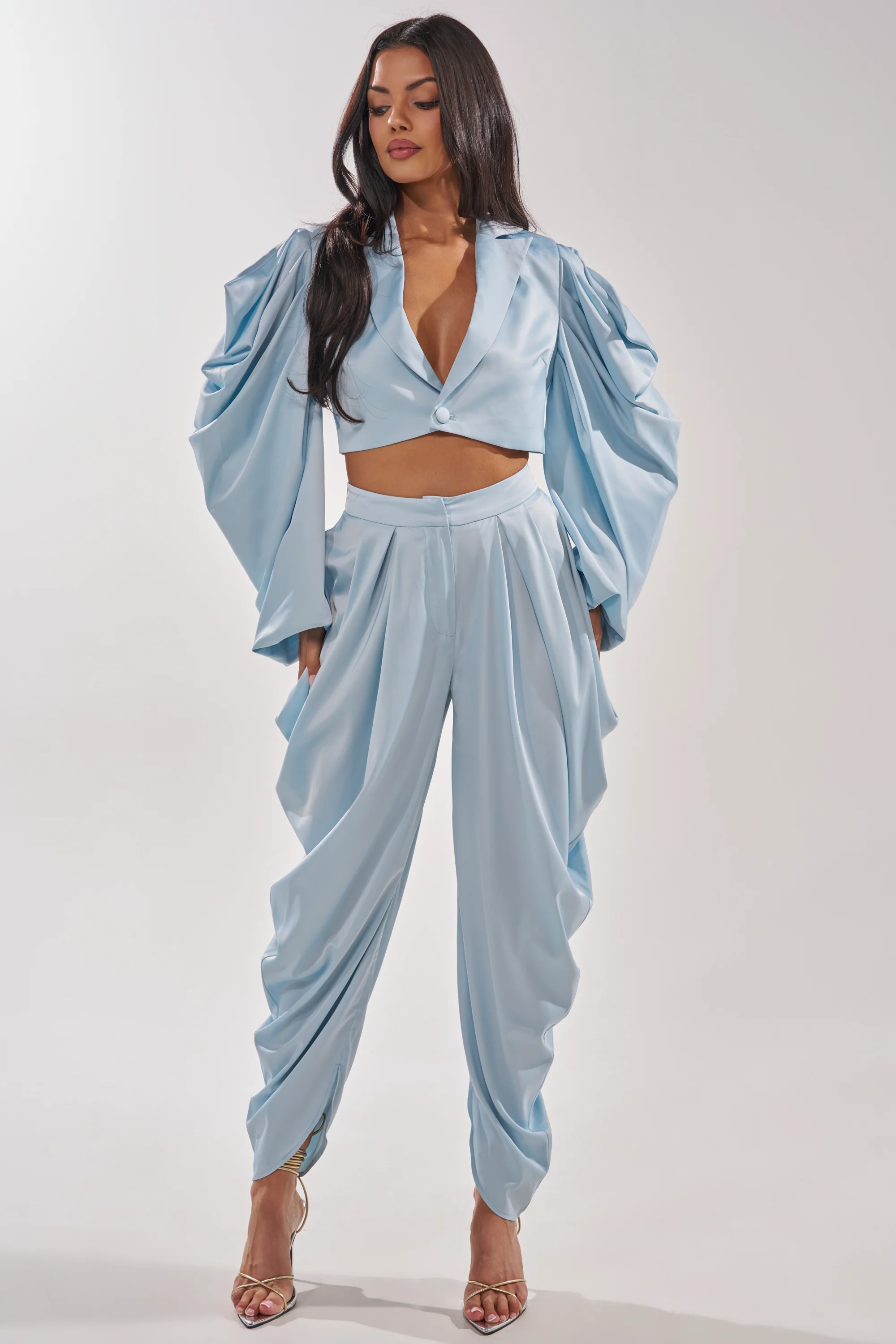 DRIP DRIP CROPPED BLAZER - Image 6