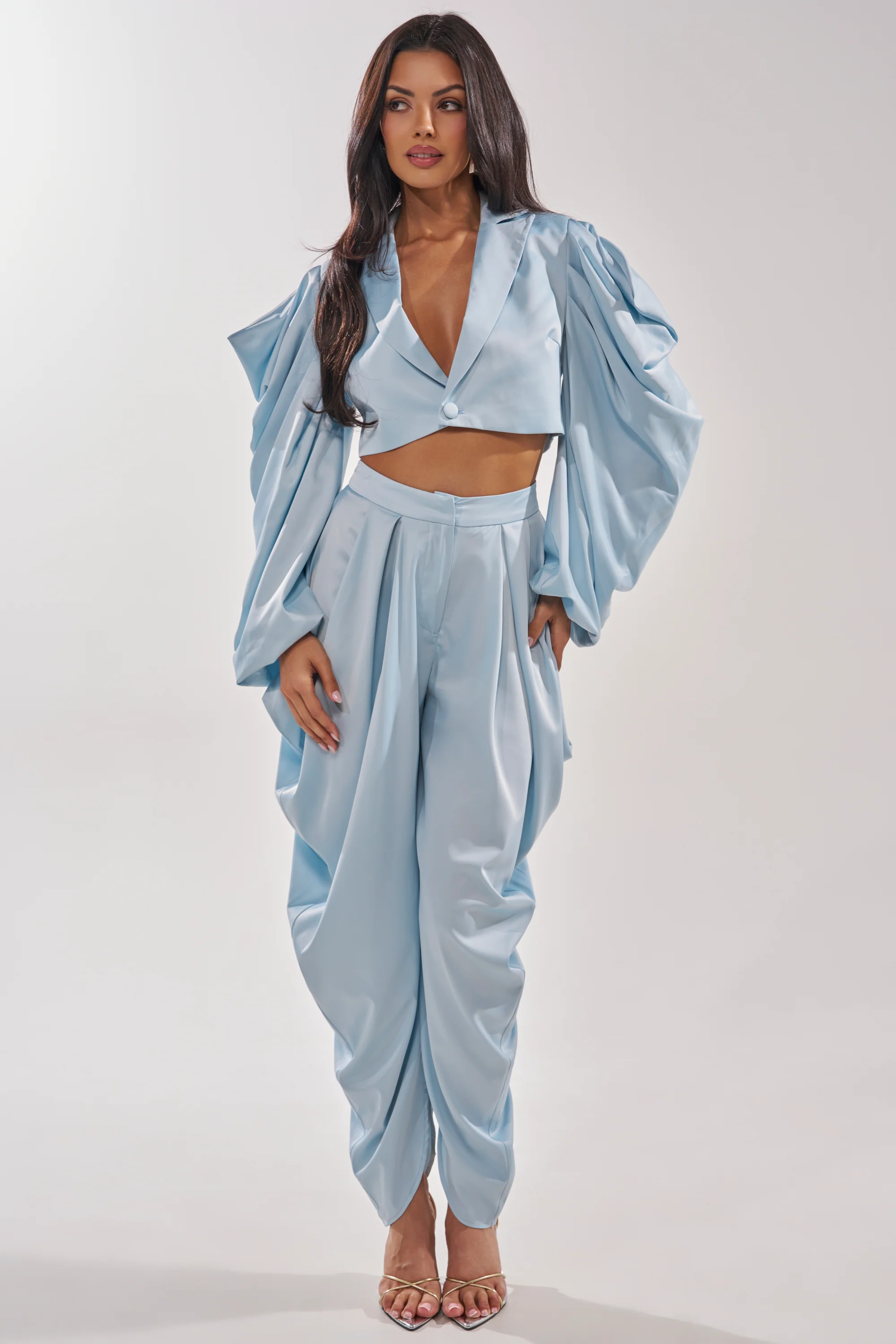 DRIP DRIP CROPPED BLAZER - Image 7