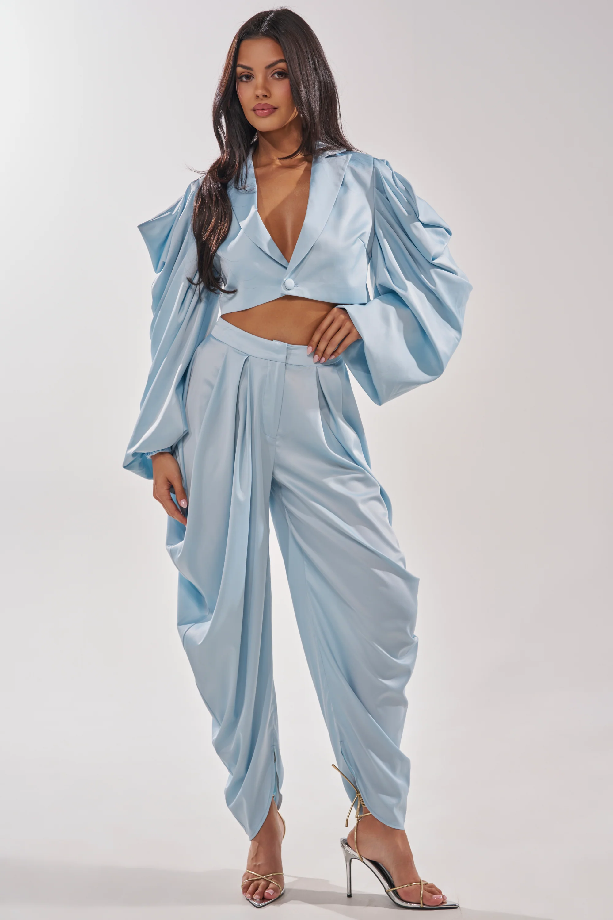 DRIP DRIP CROPPED BLAZER - Image 8