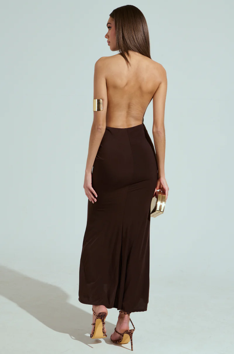 DRIP DRIP SLINKY MAXI DRESS - Image 5
