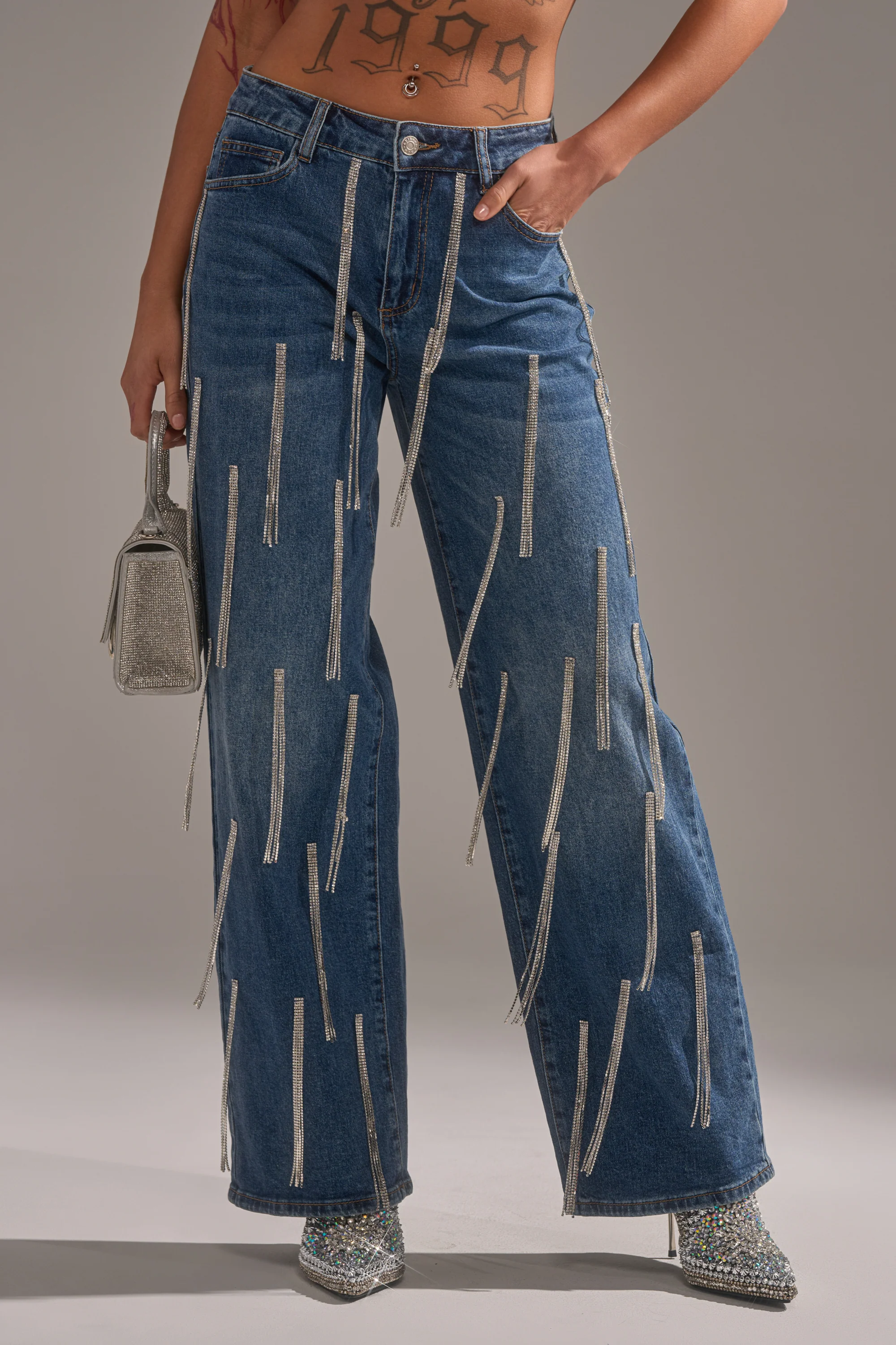 DRIPPED OUT RELAXED DENIM - Image 2