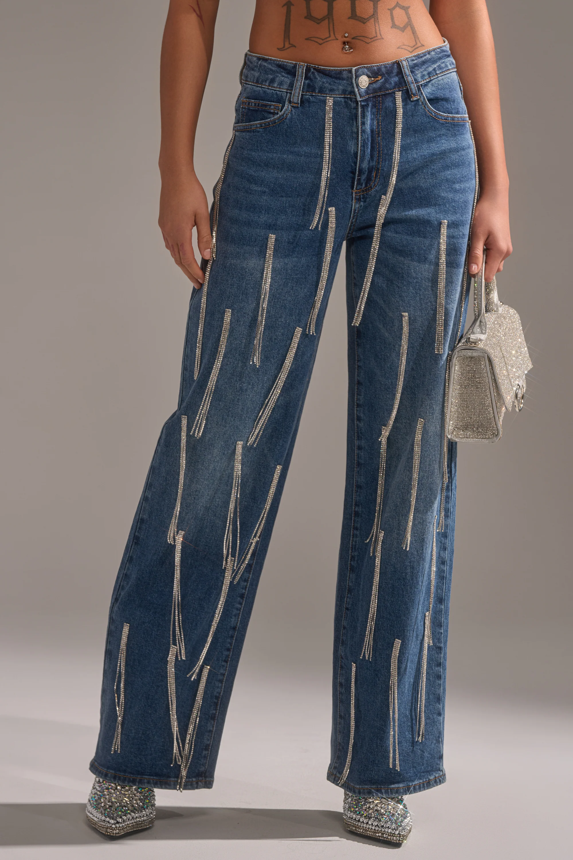 DRIPPED OUT RELAXED DENIM - Image 3