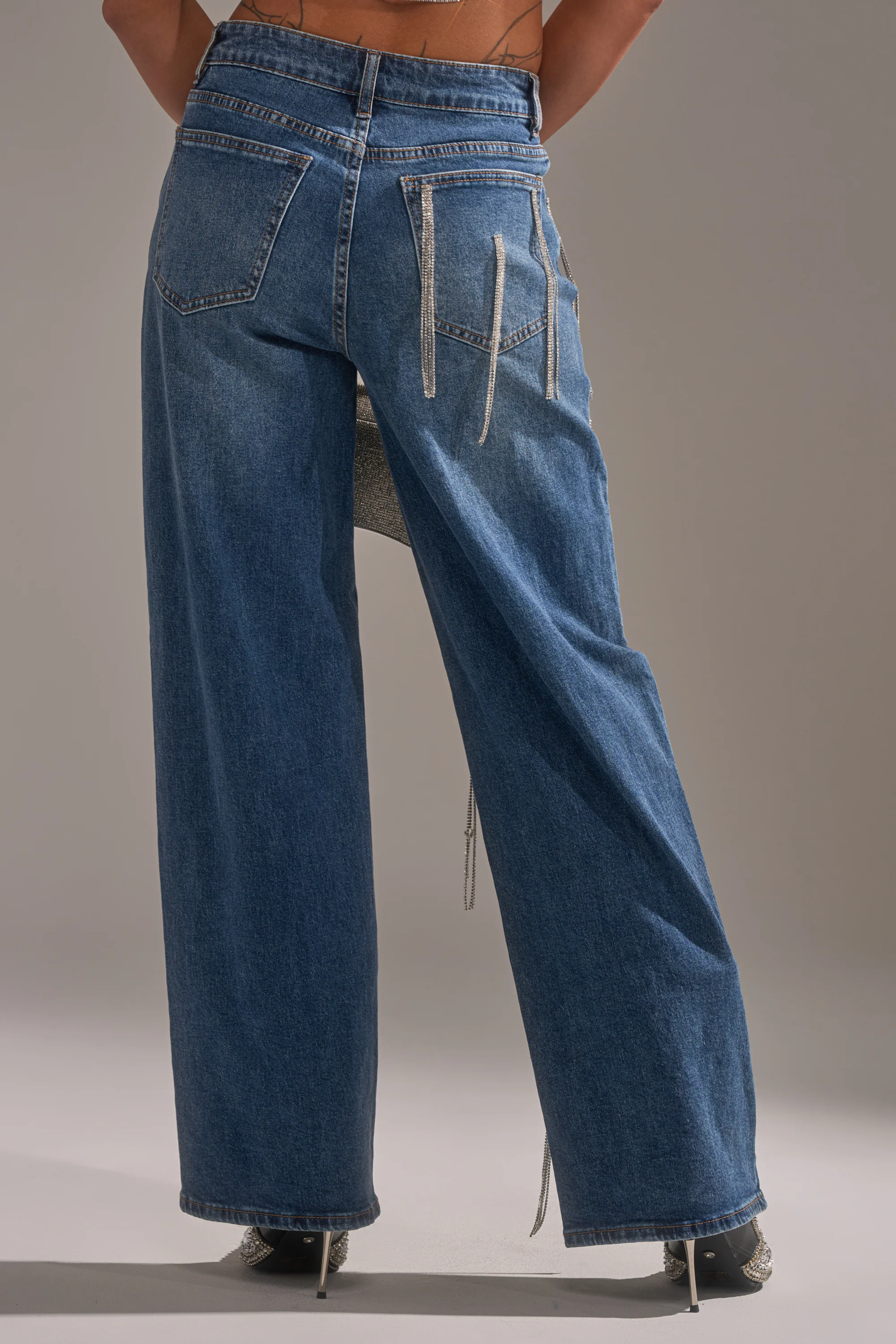 DRIPPED OUT RELAXED DENIM - Image 5