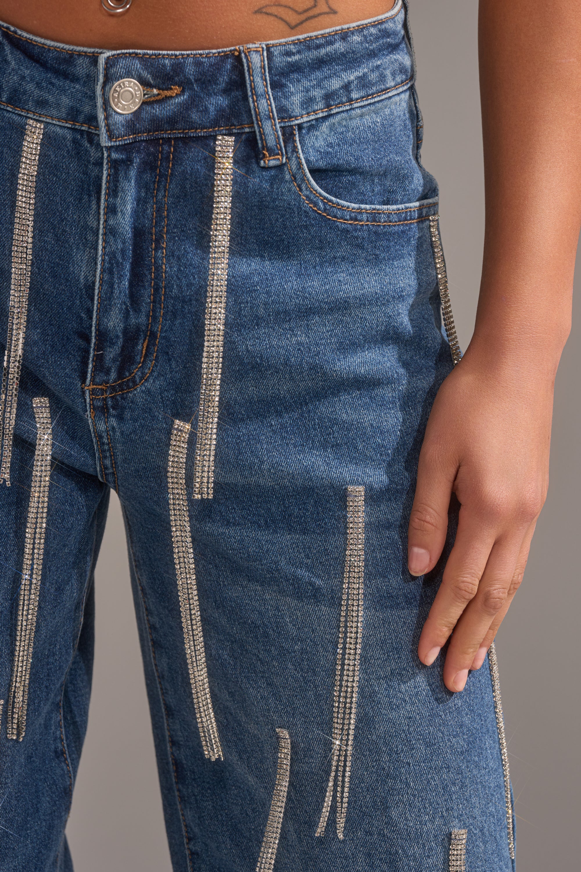 DRIPPED OUT RELAXED DENIM - Image 6