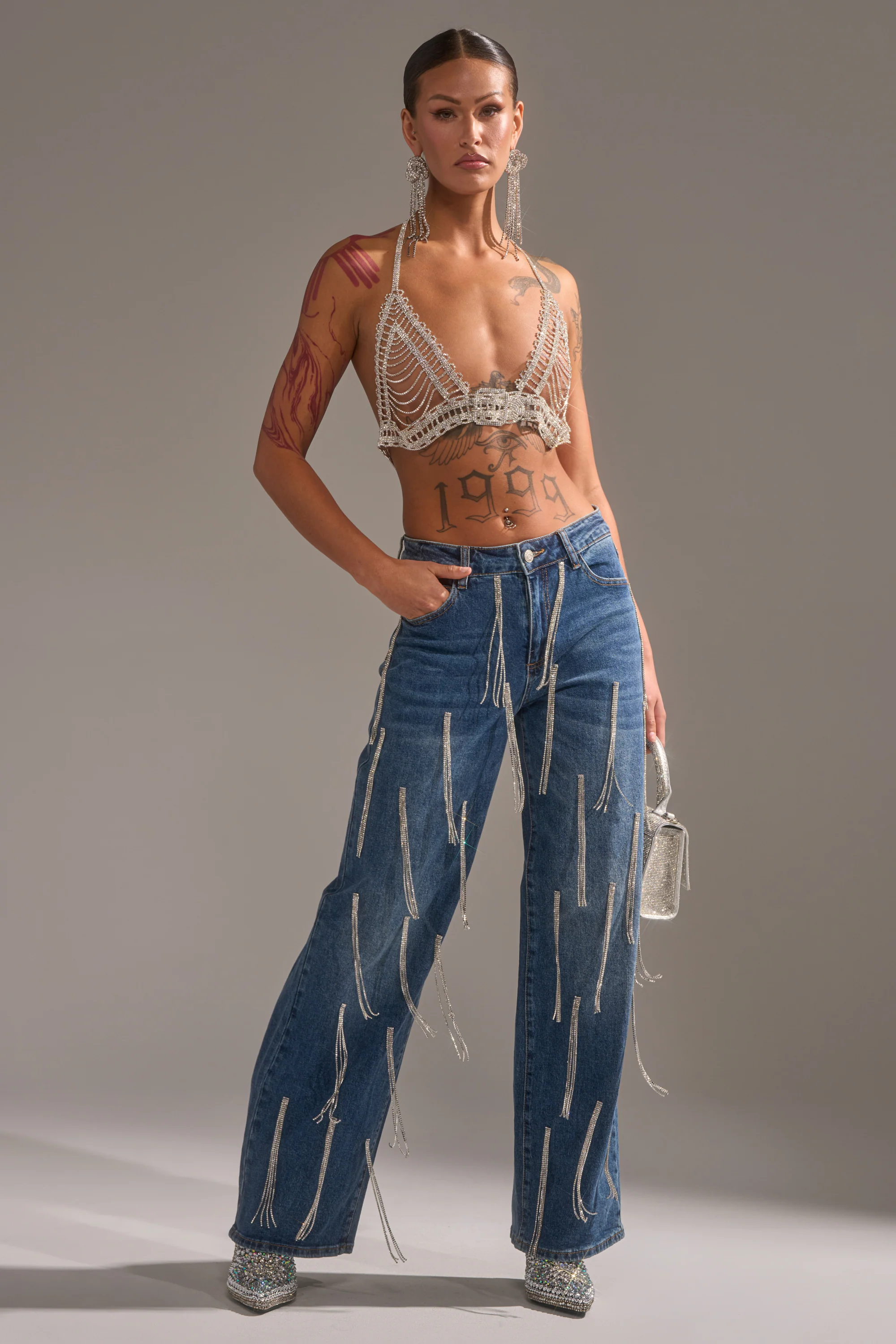 DRIPPED OUT RELAXED DENIM - Image 7