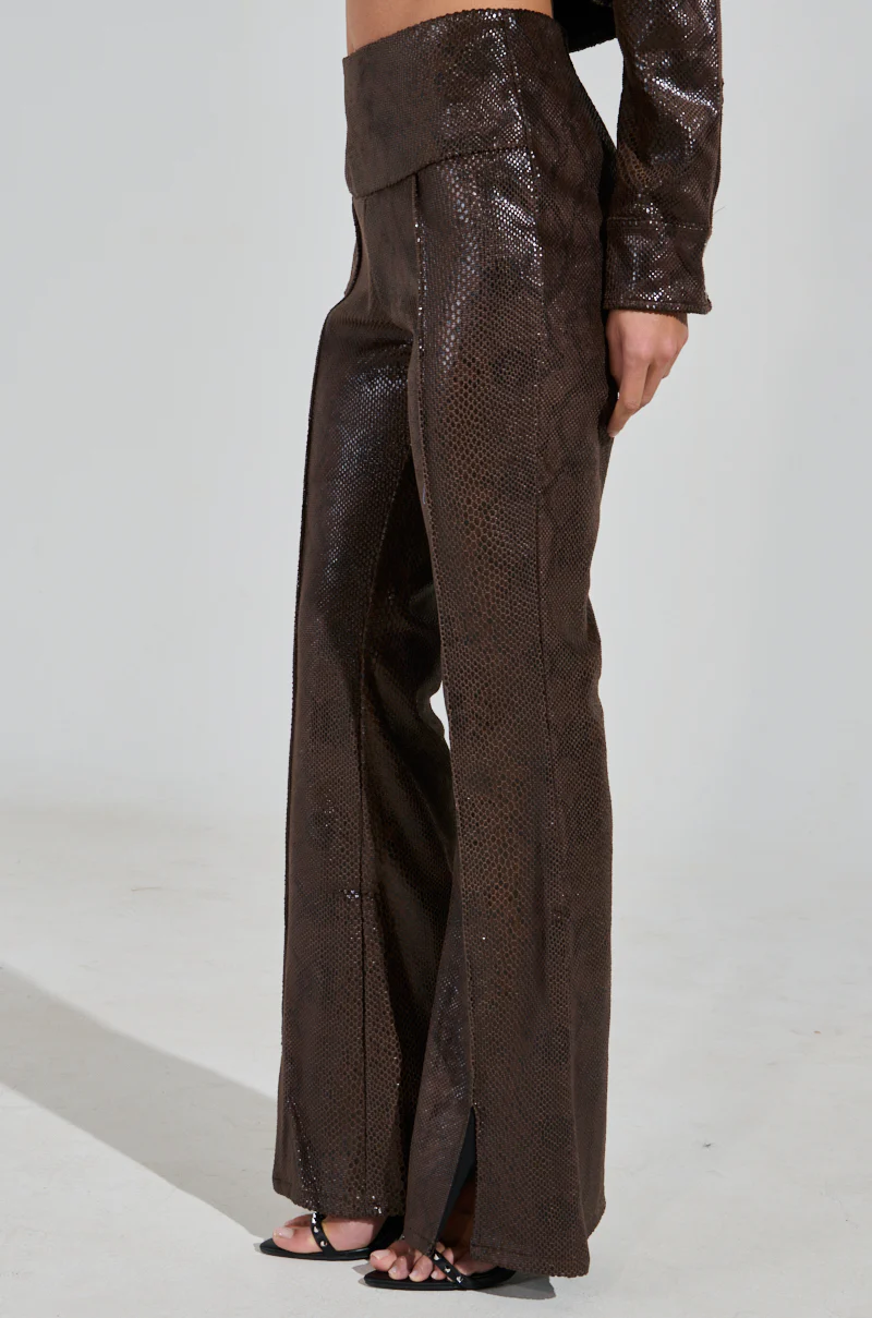 DROP IT LOW PANT WITH SLIT - Image 4