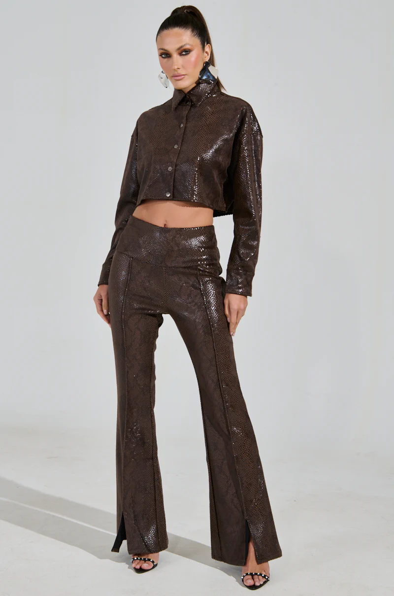 DROP IT LOW PANT WITH SLIT - Image 6