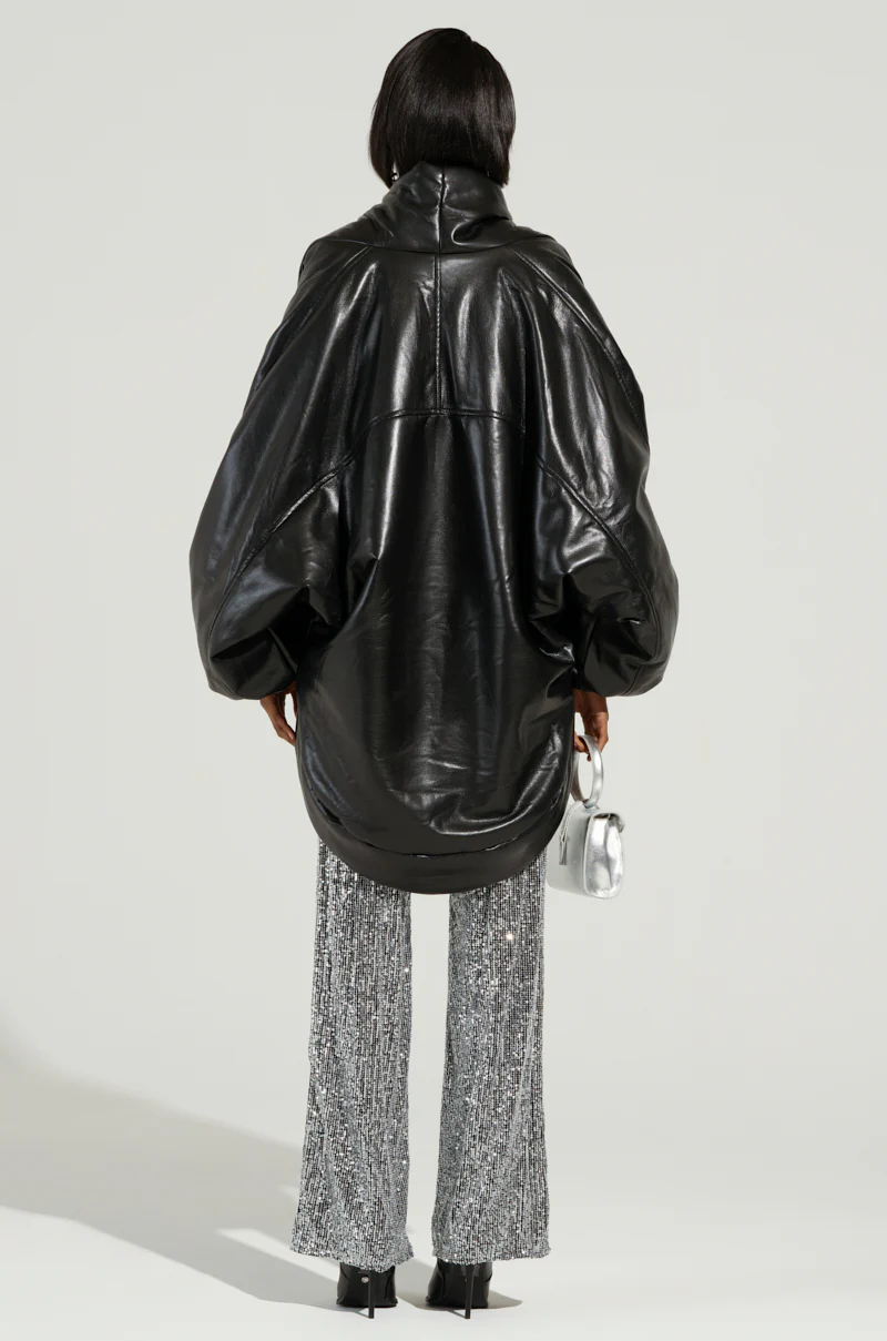 DUE FOR A WIN COCOON COAT - Image 4