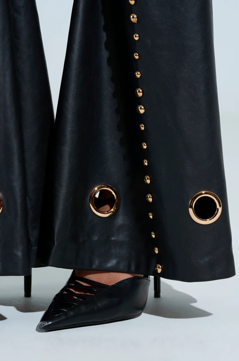 DW STUDDED FLARE PANTS - Image 10