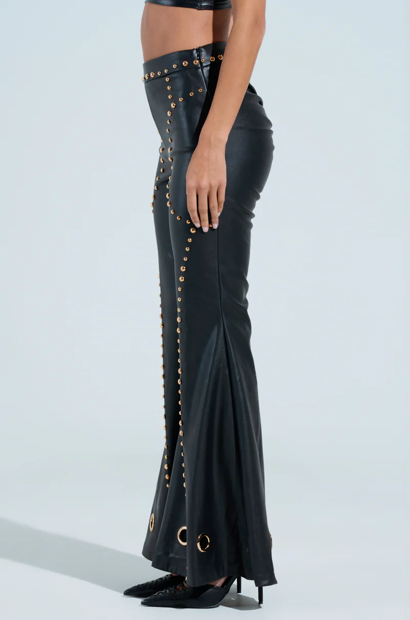 DW STUDDED FLARE PANTS - Image 3