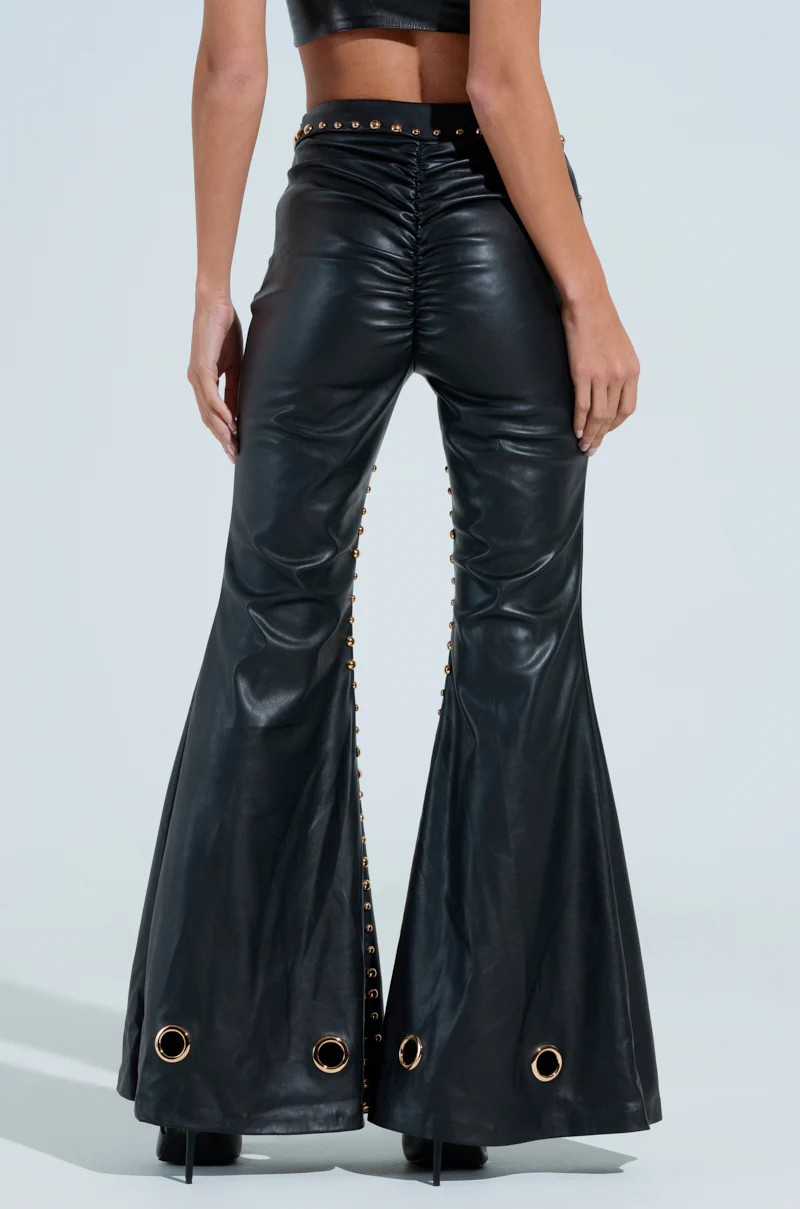 DW STUDDED FLARE PANTS - Image 4