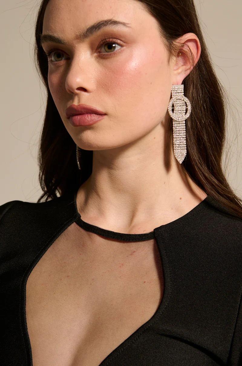LOOP ME IN SILVER EARRING - Image 2