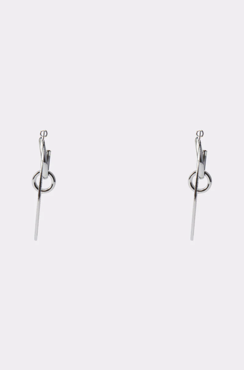 TOO DIFFERENT HOOP IN SILVER - Image 5