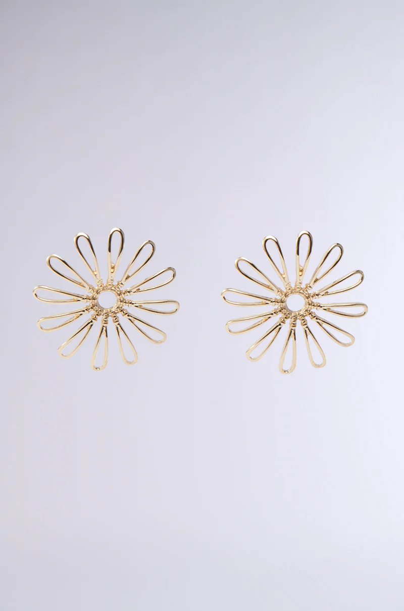 IN BLOOM GOLD EARRING - Image 2