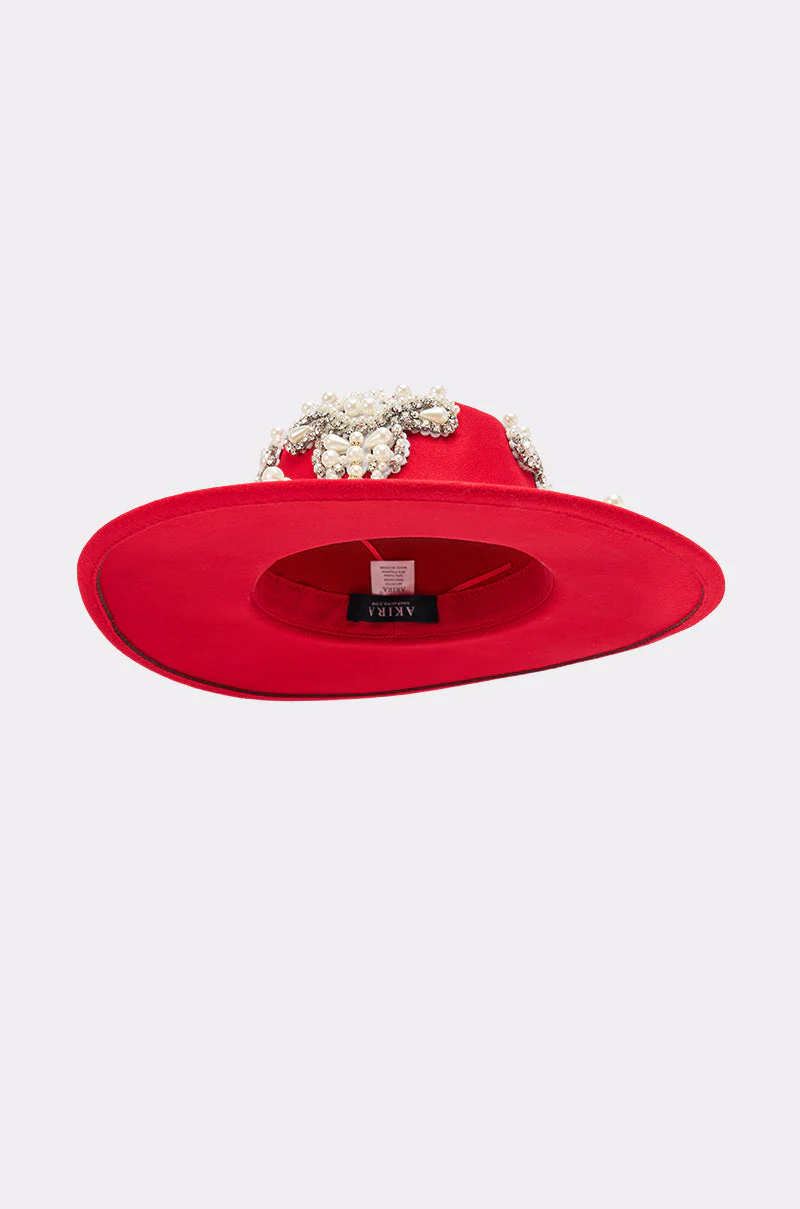 EDITORS PICK APPLIQUE BRIM HAT - Image 6