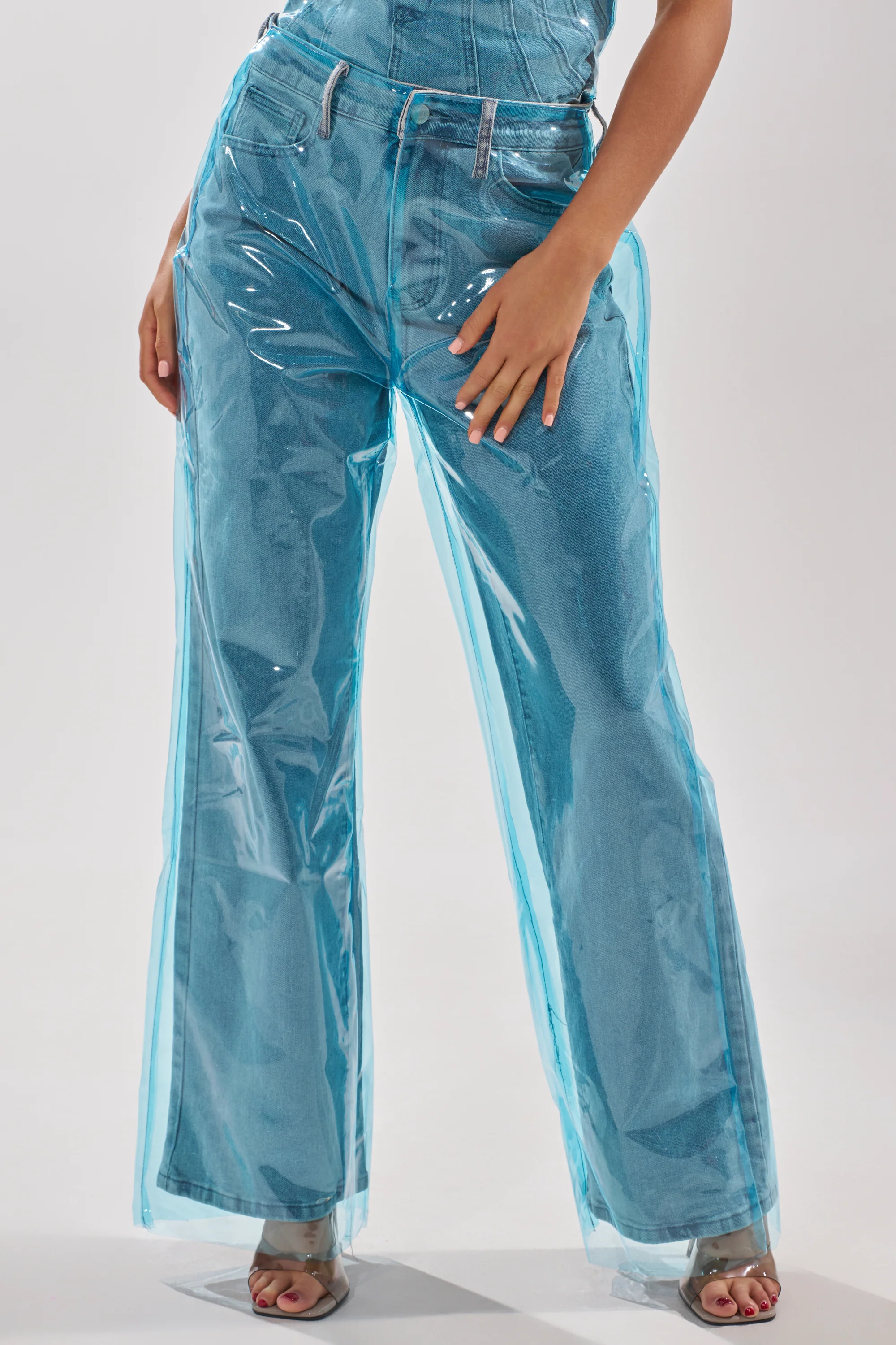 ELECTRIC FEEL WIDE LEG DENIM - Image 3